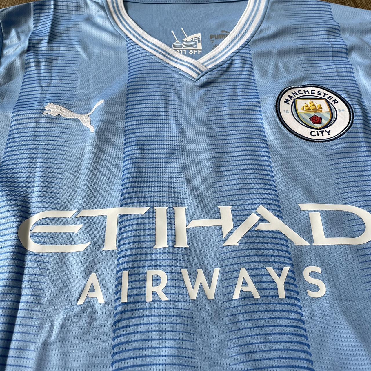 HAALAND #9 Manchester City Home Jersey 2023/24 - Depop