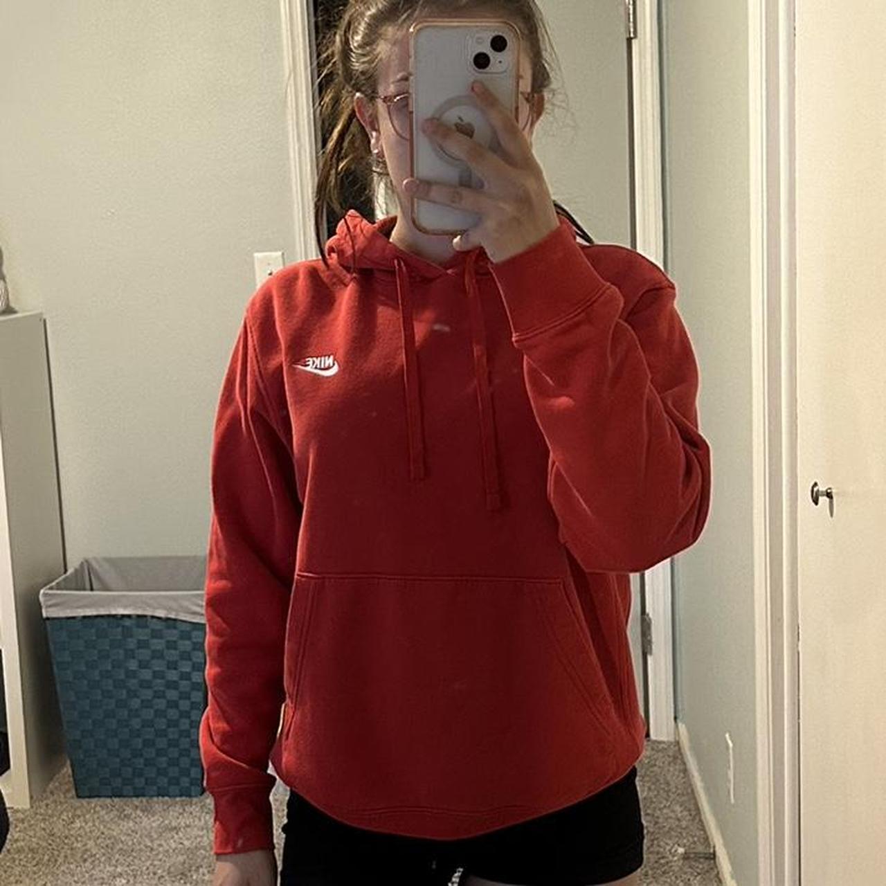 red nike sweatsuit outfit