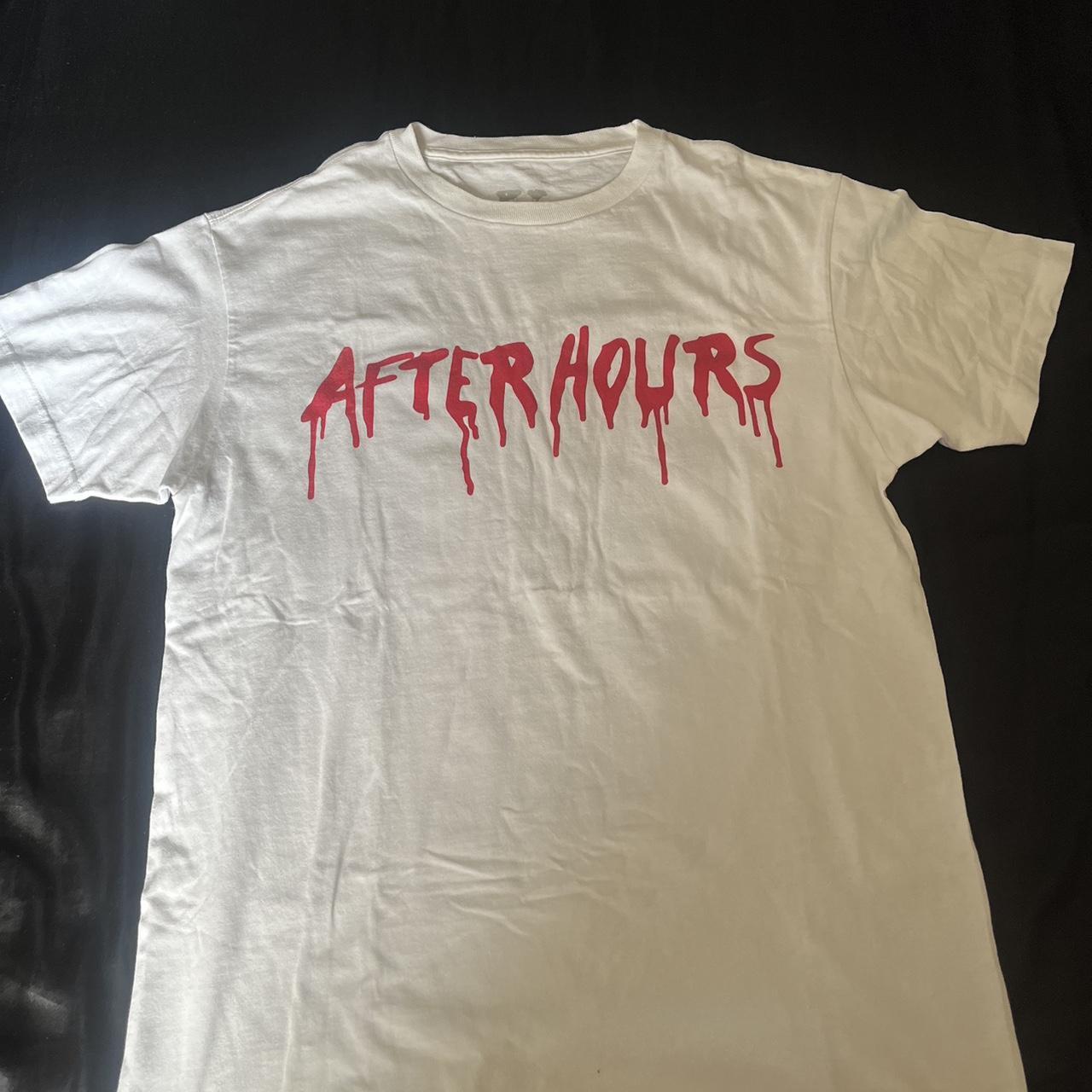 Tシャツ・カットソー The Weeknd x Vlone After Hours Acid Drip Tee White SS 20 The Weeknd x Vlone After Hours Acid Drip Tee White SS 20