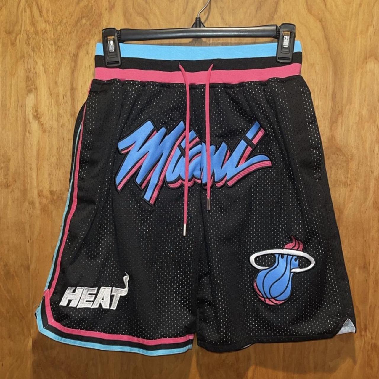 Just Don Miami Heat Shorts size S smoke/pet free home Depop