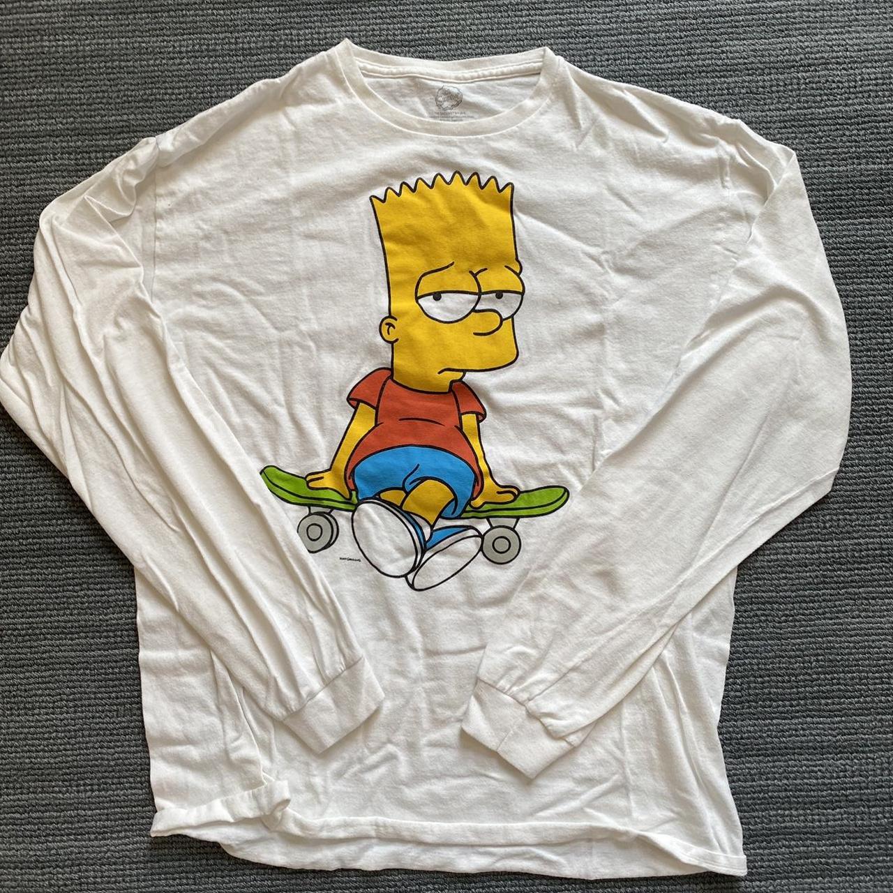 urban outfitters Bart Simpson long sleeve tee good... - Depop