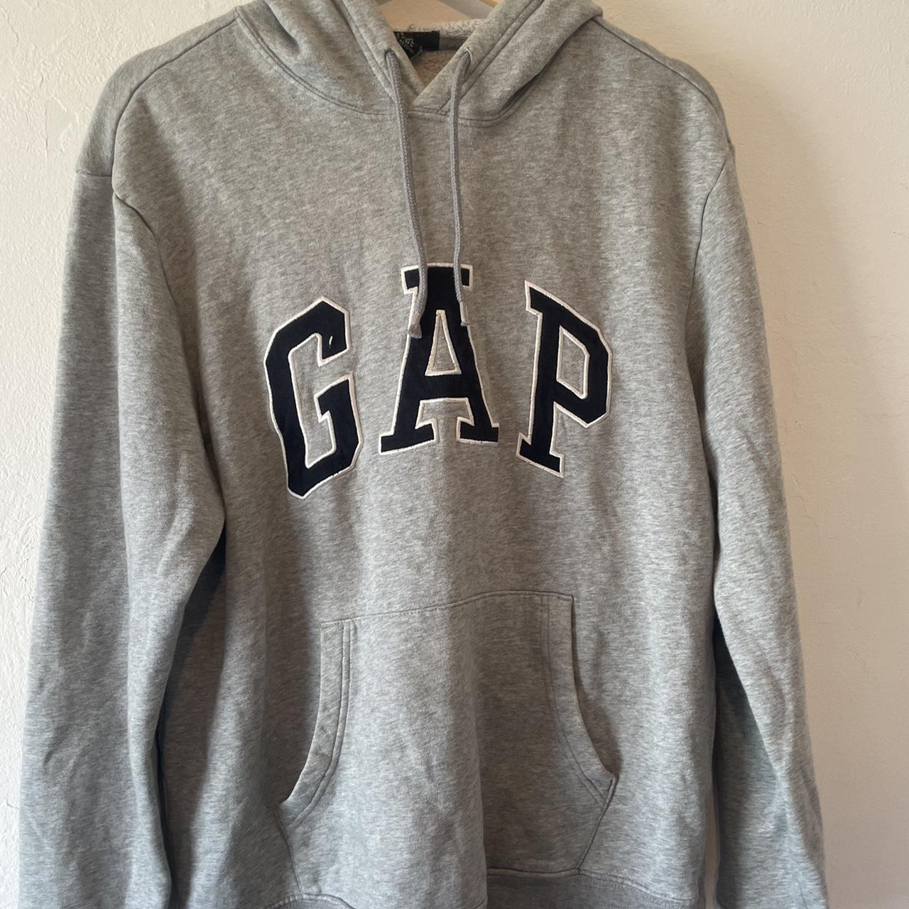 Gap hoodie vintage. Only thing wrong is a ink mark... - Depop
