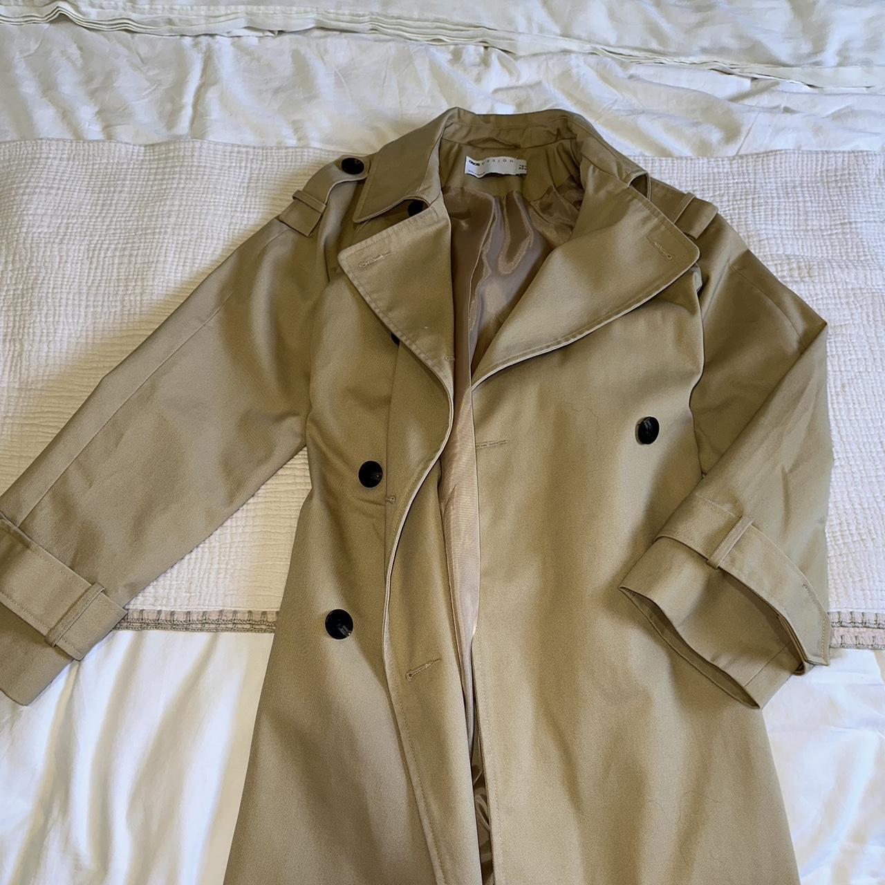 ASOS trench coat Condition: Like new Size: 0 This... - Depop