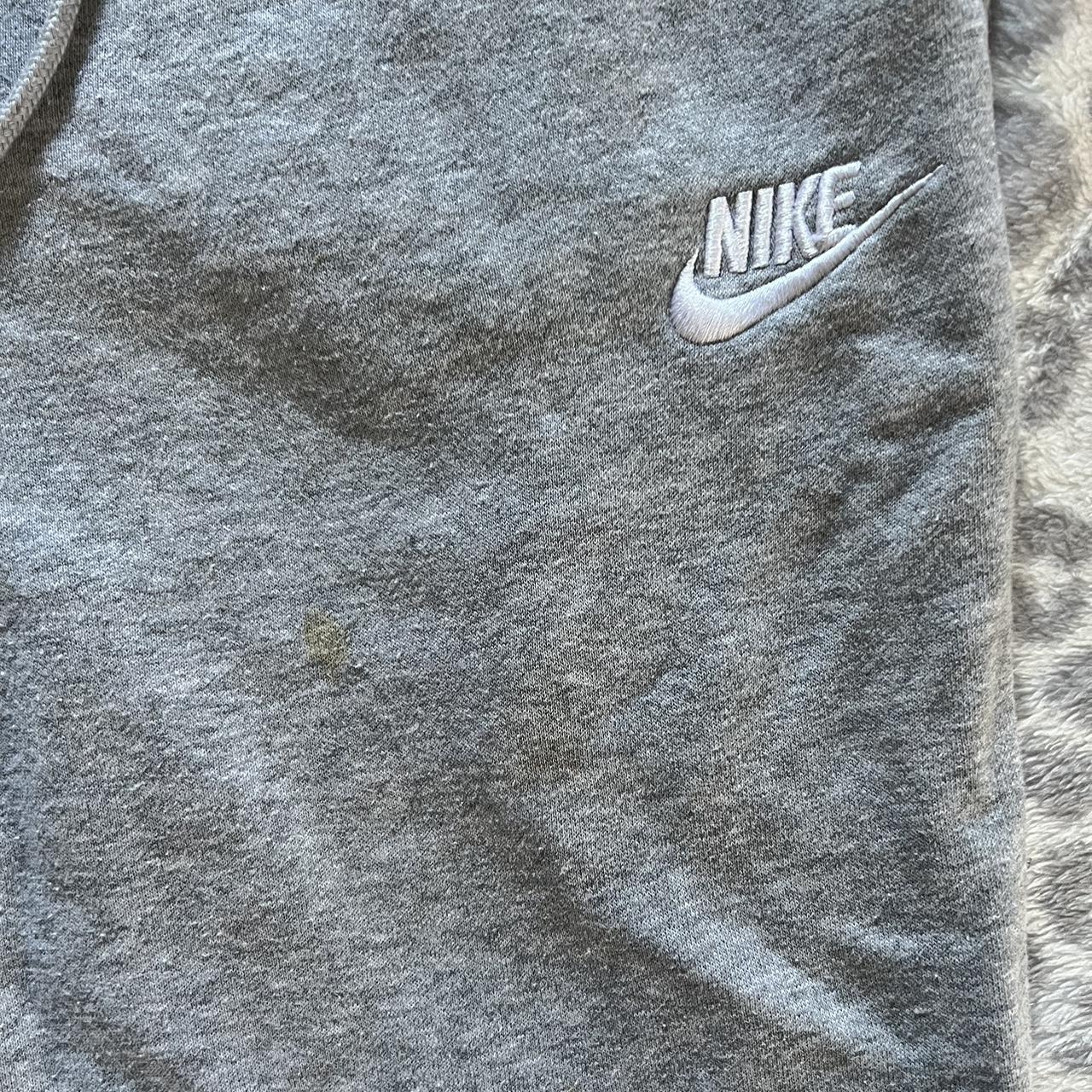 Grey Nike sweatpants women size small no lint ,... - Depop