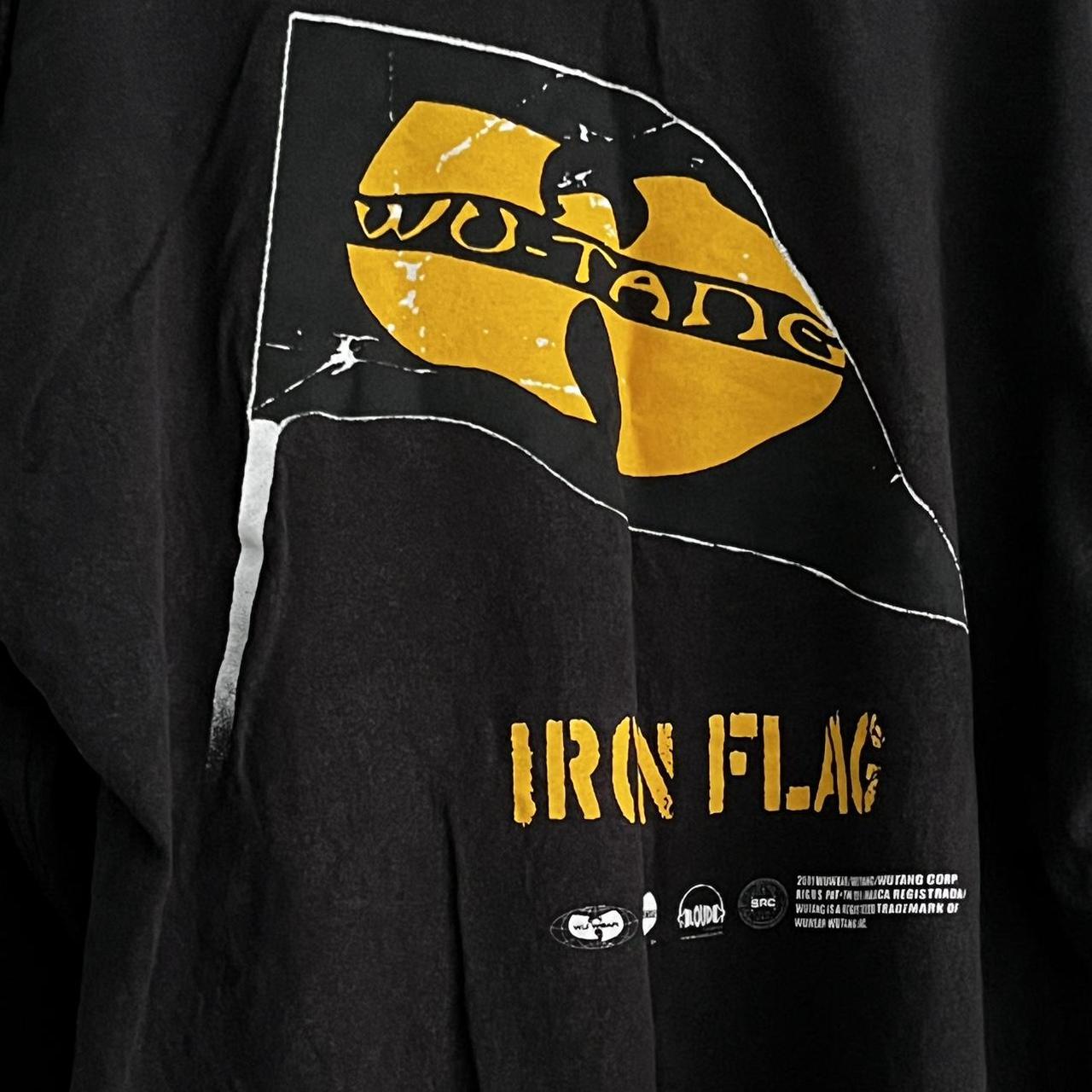 Rare Vintage Wu Tang Clan Iron Flag 2001 | Depop Rare Vintage Wu Tang Clan Iron Flag 2001 | Depop