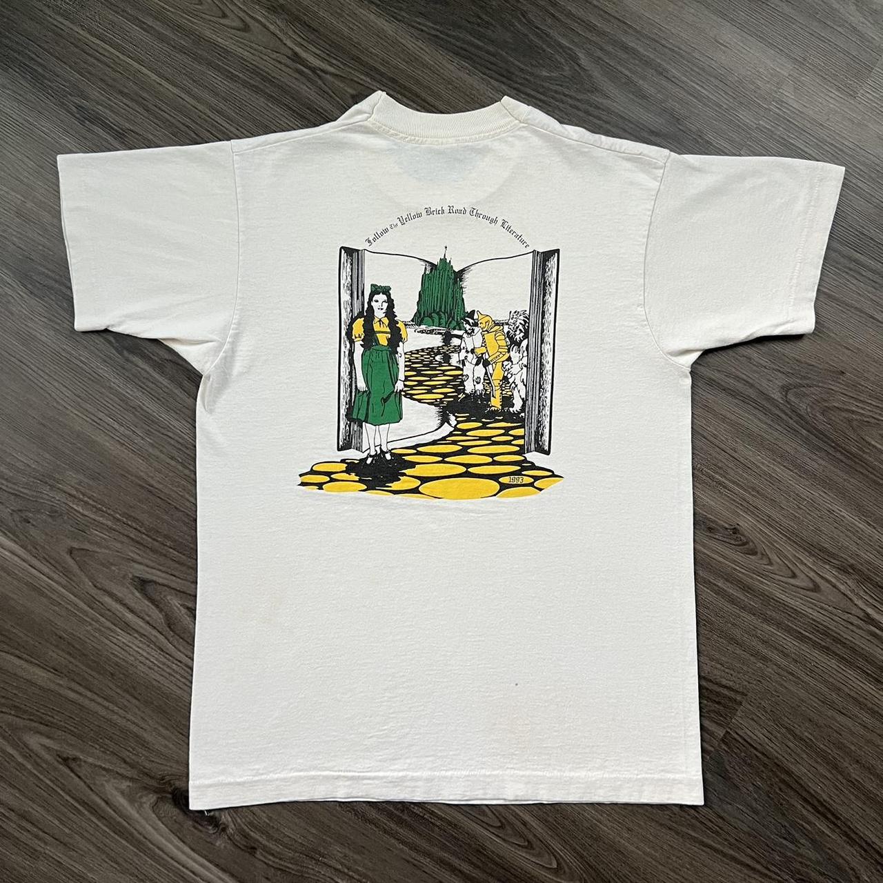 Vintage Wizard of Oz Yellow Brick Road T-Shirt