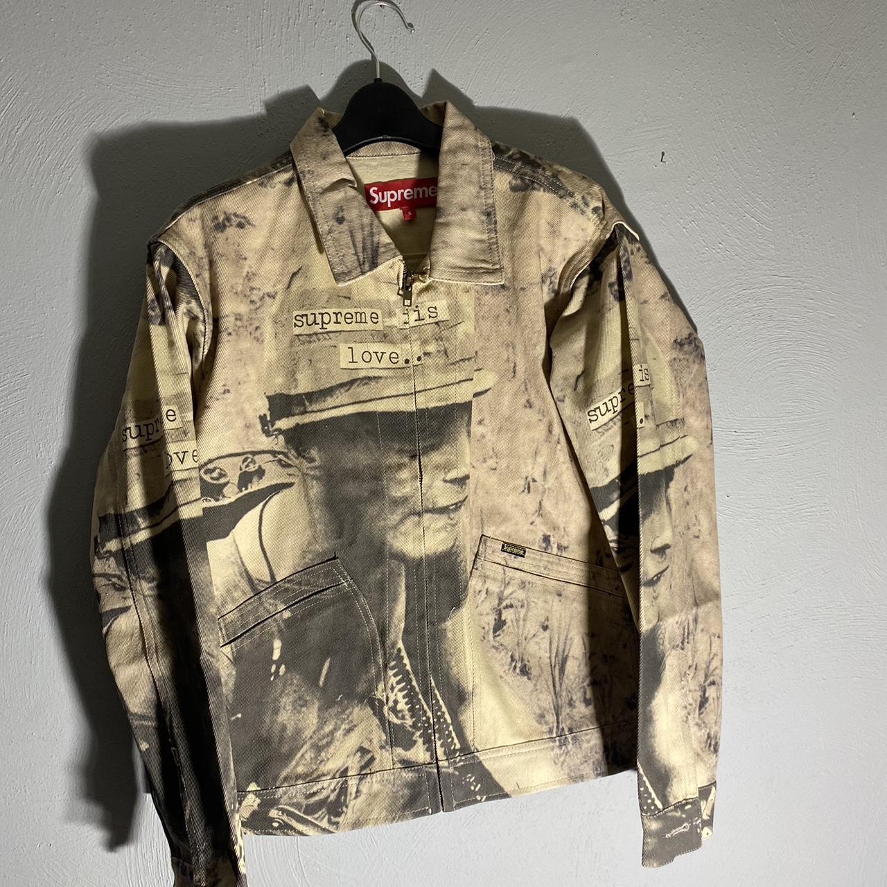 Supreme army dirt jacket - Depop