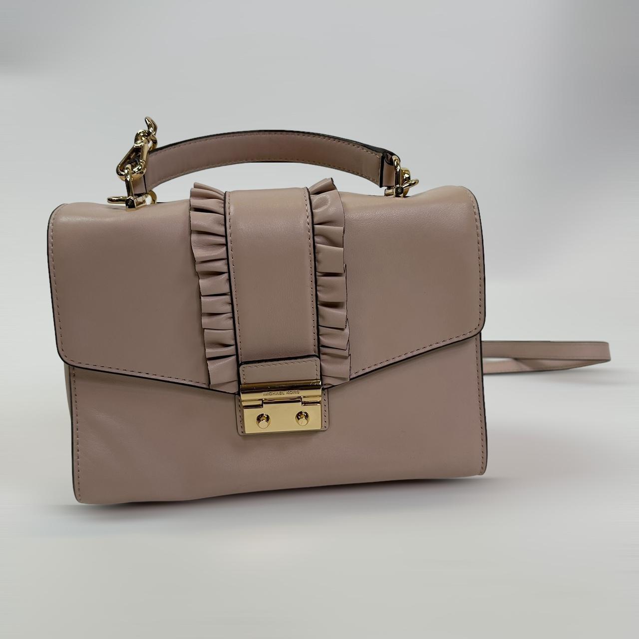 Sloan medium logo on sale and leather satchel