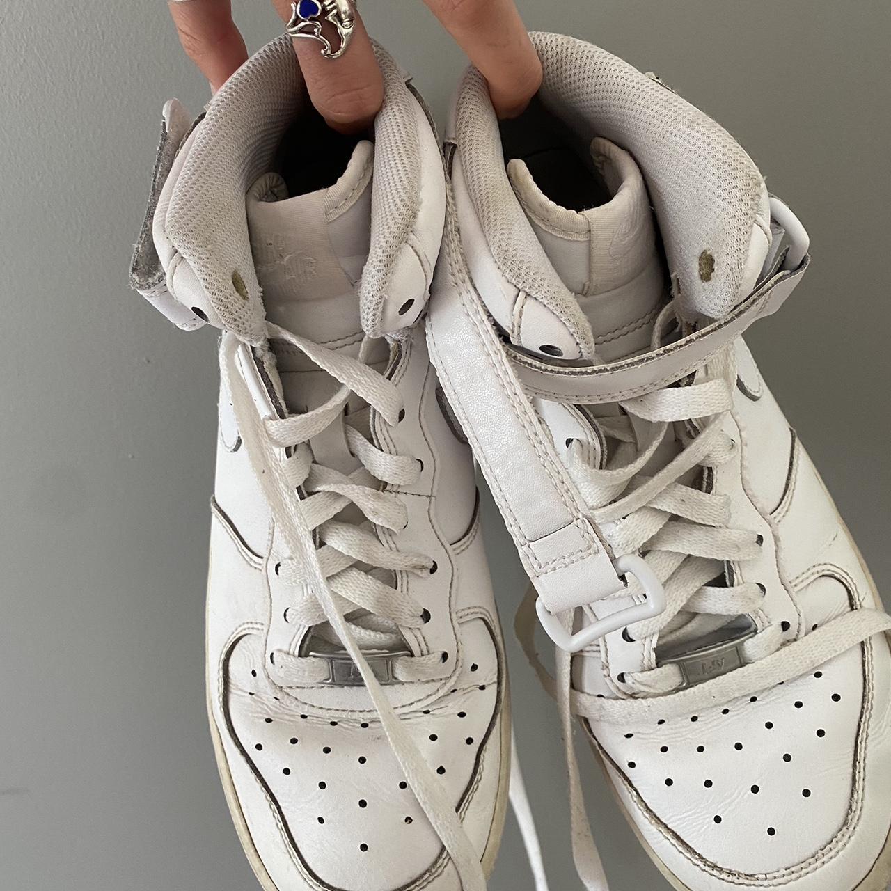 womens white nike air force high tops