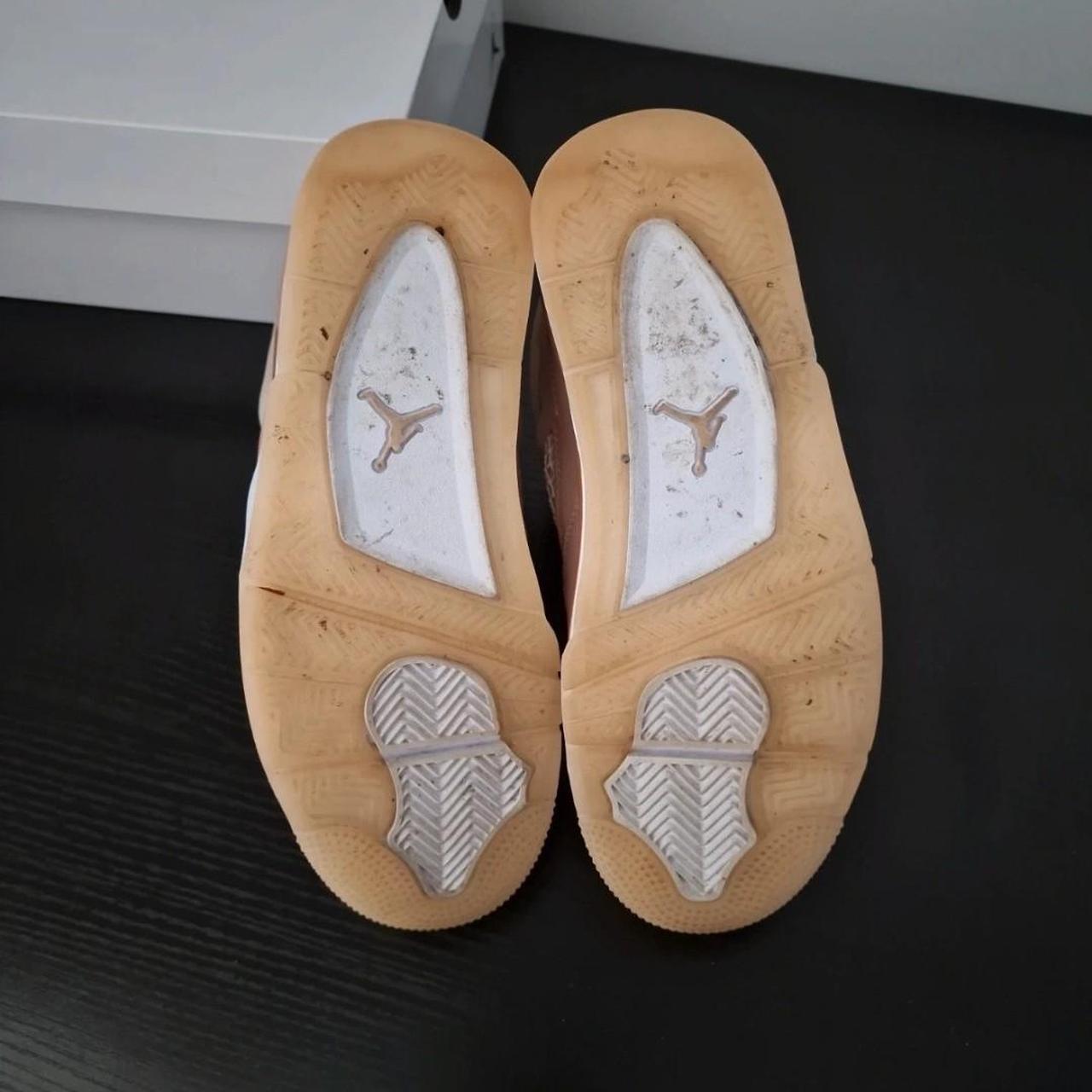 jordan 4s tan and white