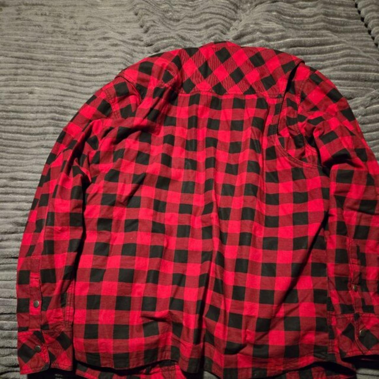 Source Unknown Men's Coat - Red/Multi - 4XL – Uni… - image 2