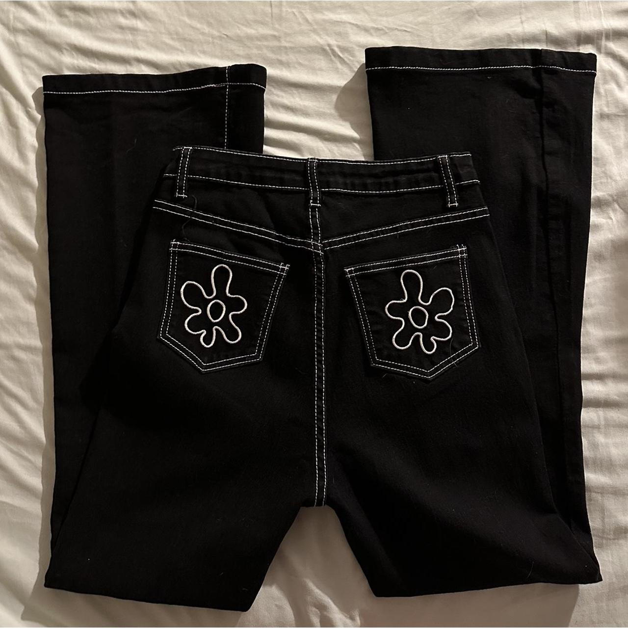 Black And White Jeans Women 2026.SHEIN Women's Black and White Jeans | Depop