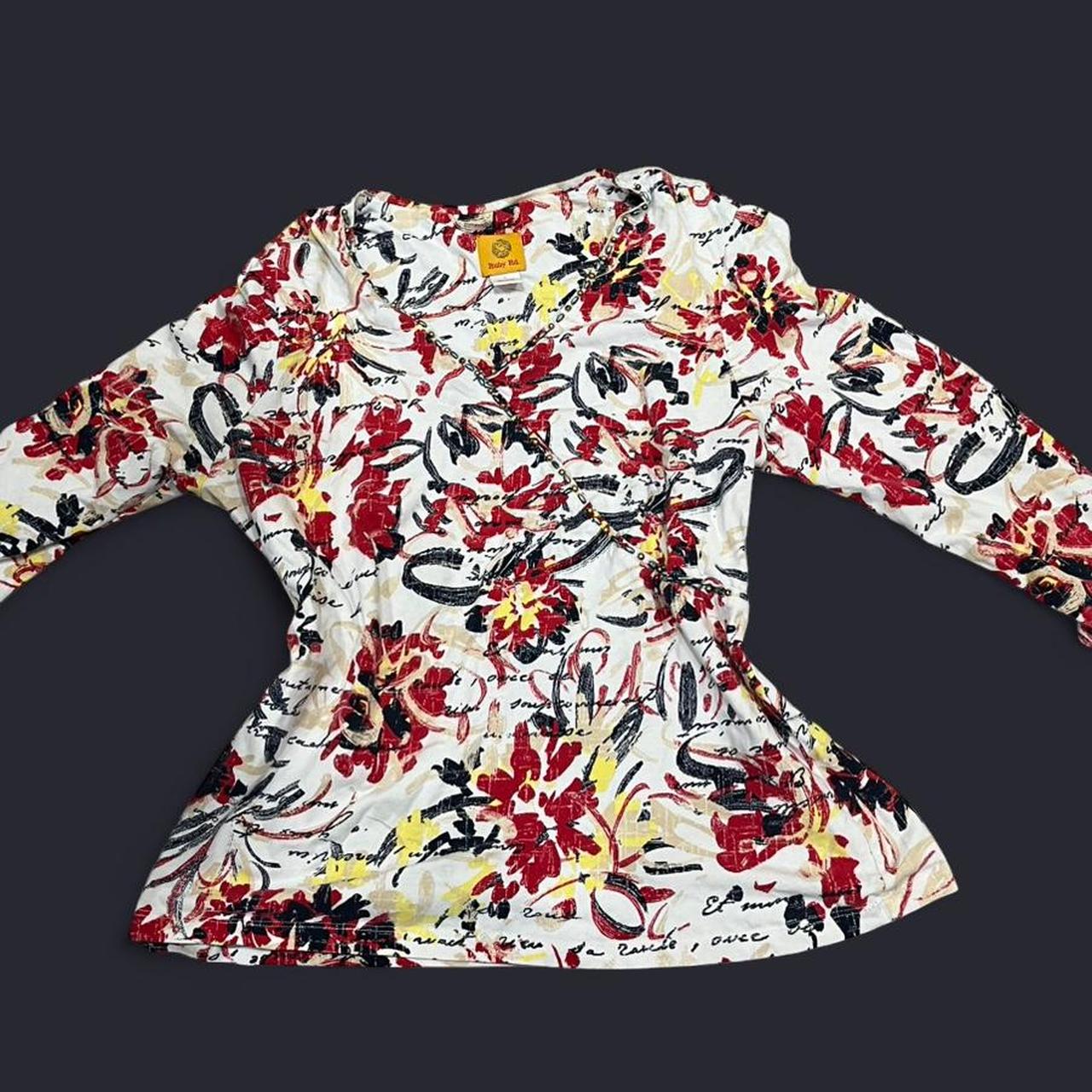 Ruby Rd. Women's Blouse - Multi/White - M – Ruby … - image 1