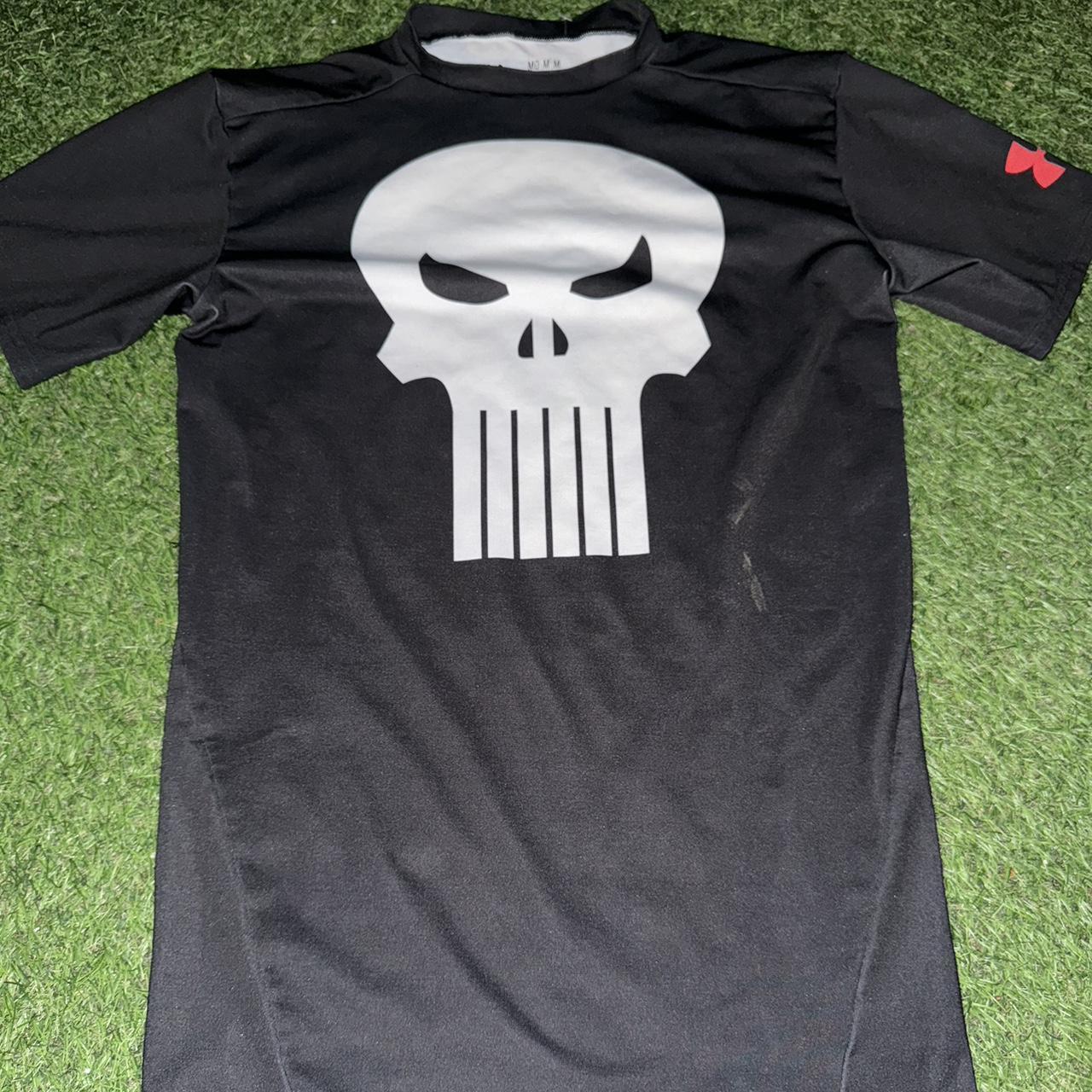 Marvels The Punisher Under armor shirt. Depop