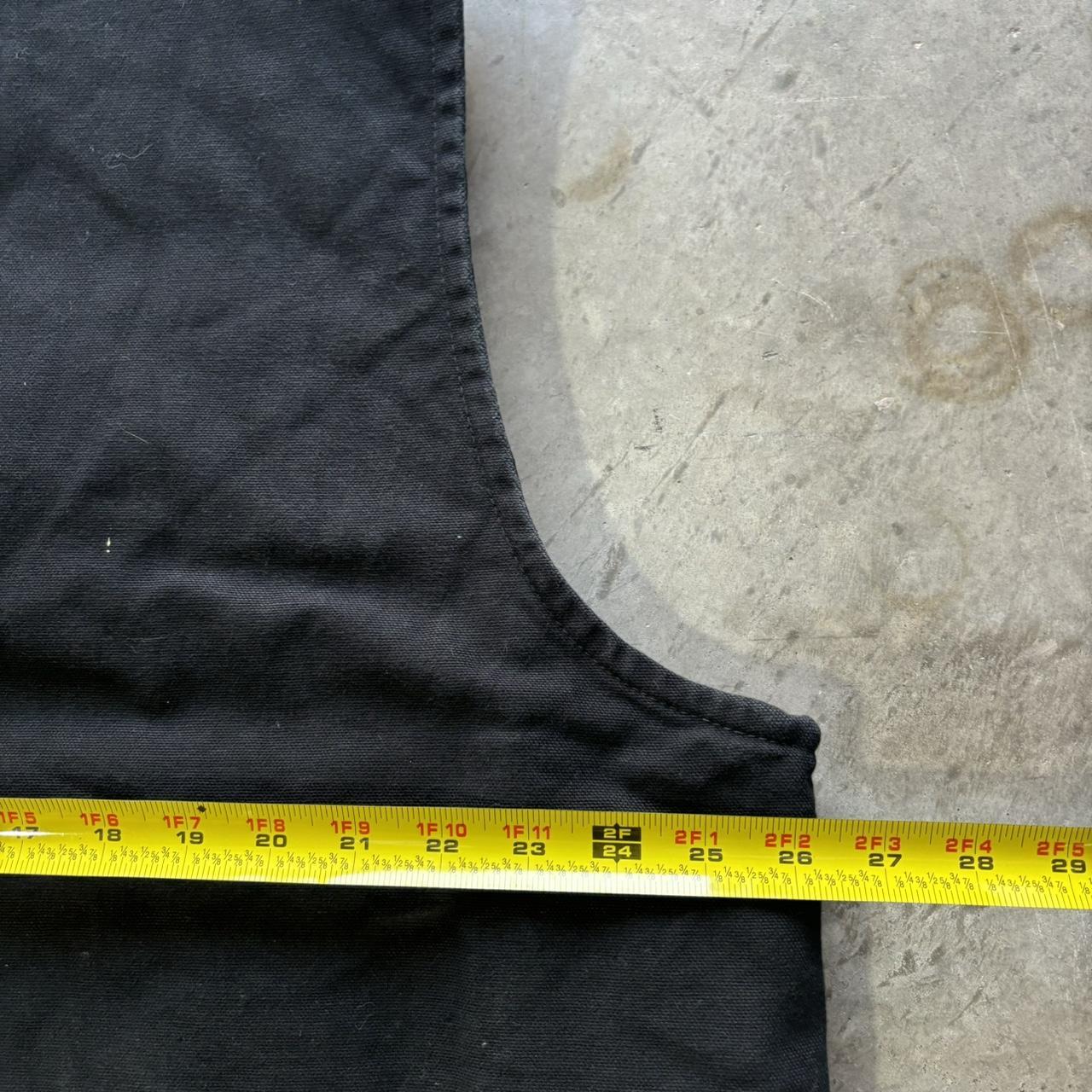 black carhartt workwear utility vest fits like boxy... Depop