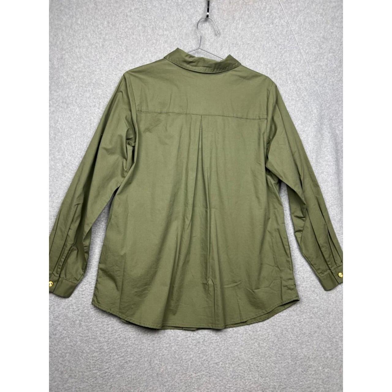 Quacker Factory Women's Top - Green - M – Quacker… - image 3