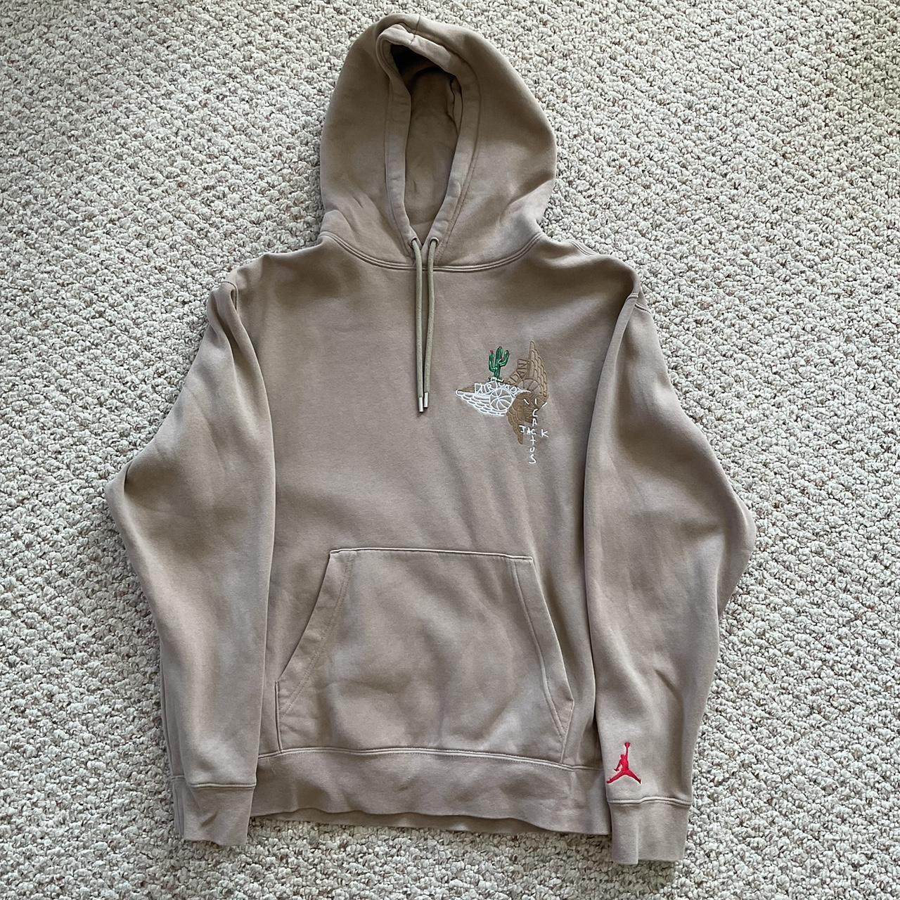 Travis Scott Cactus Jack x Jordan pullover hoodie - | Depop