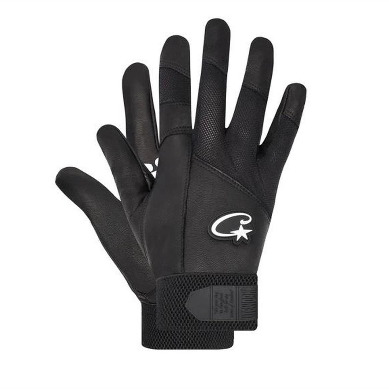 Corteiz Men's Black Gloves Depop