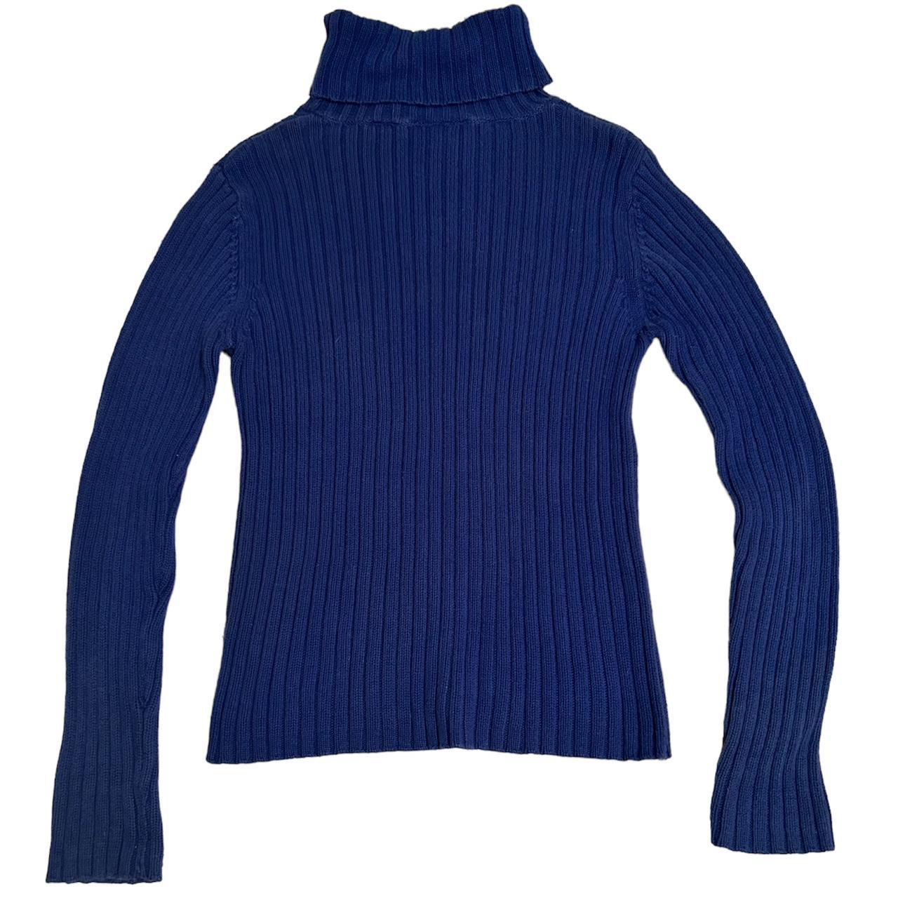 Copper Key Women's Blue Jumper Depop