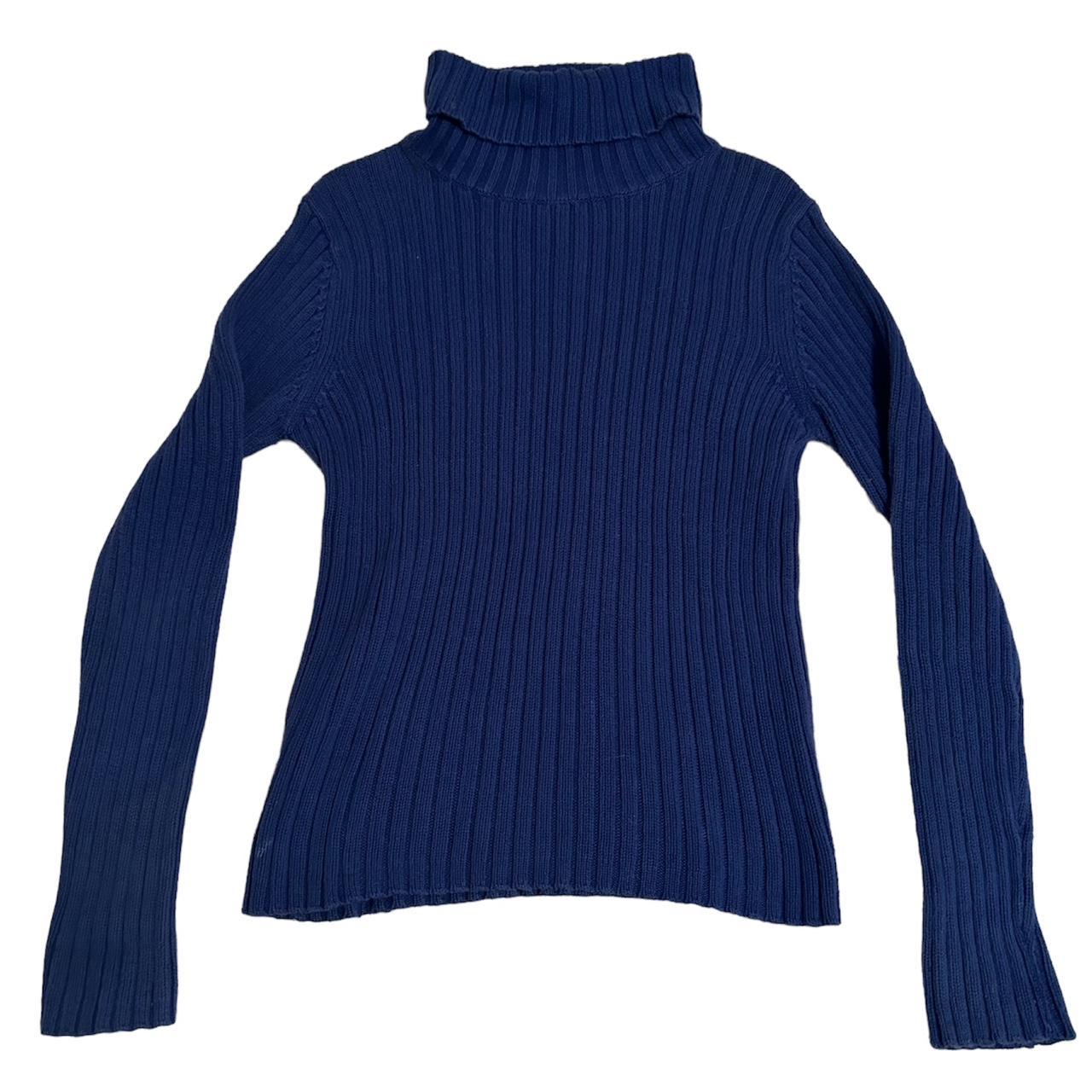 Copper Key Women's Blue Jumper Depop