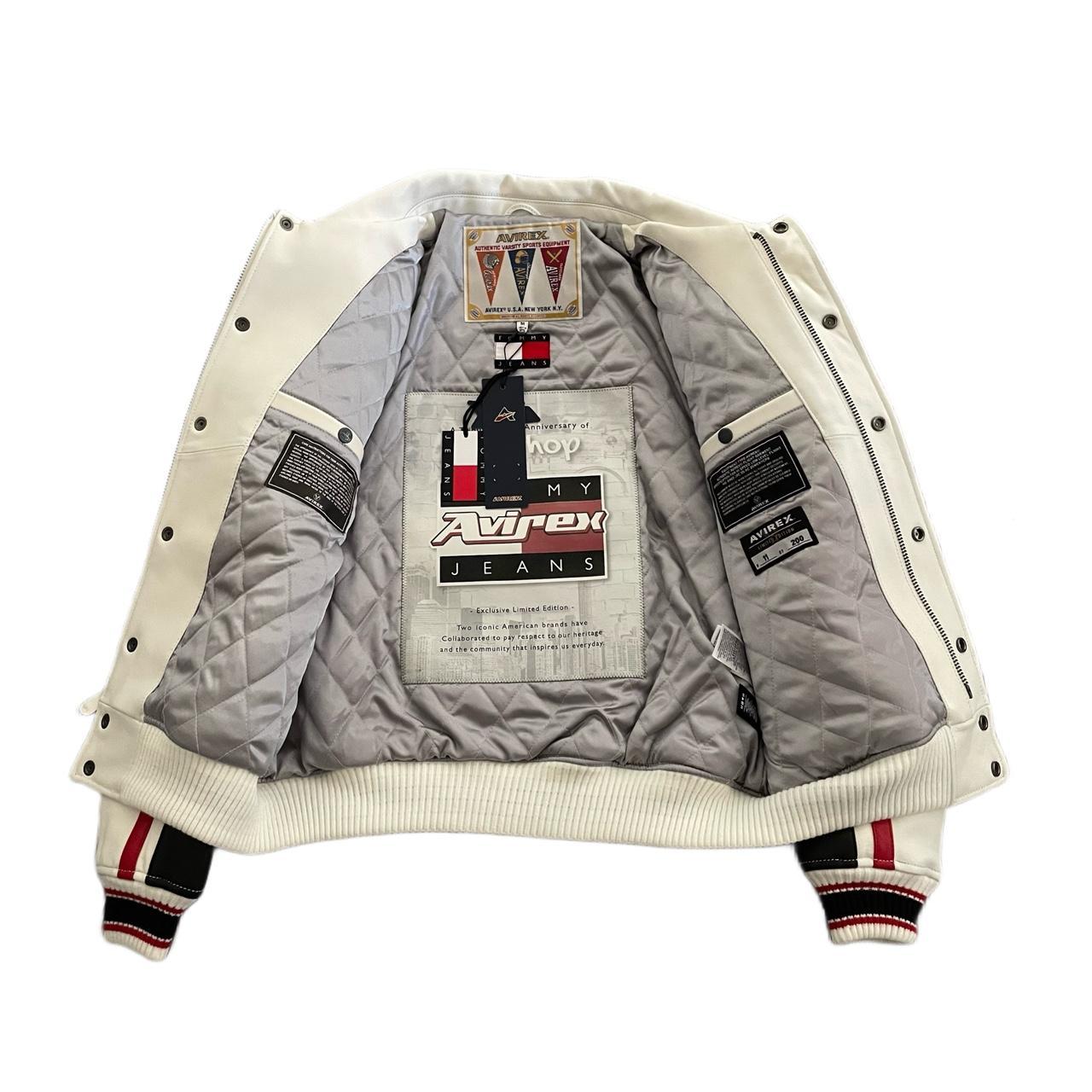 Avirex X Tommy 2023 Collab Classic Avirex Leather | Depop