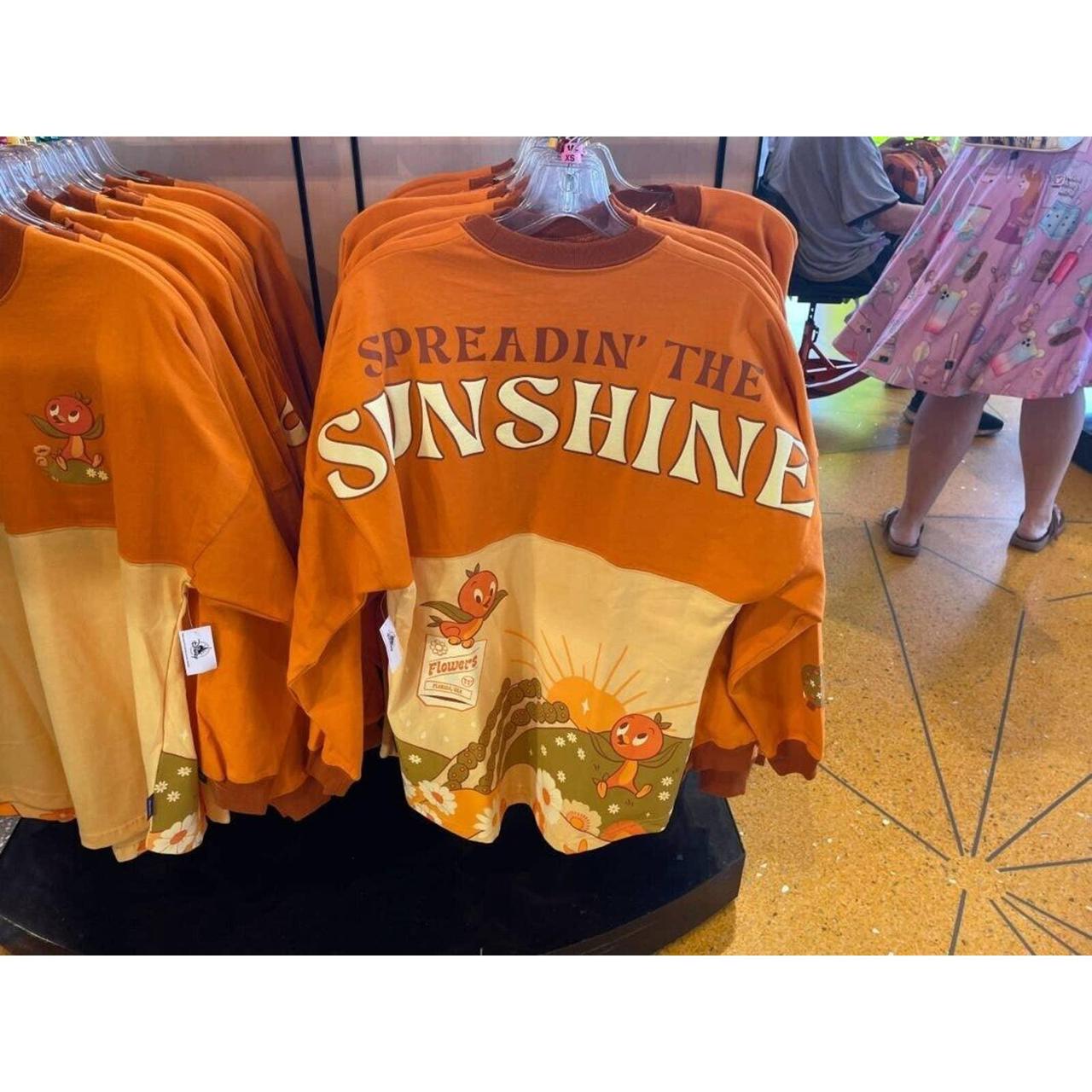 Disney Orange Bird Spirit Jersey Flower & purchases Garden Festival 2023