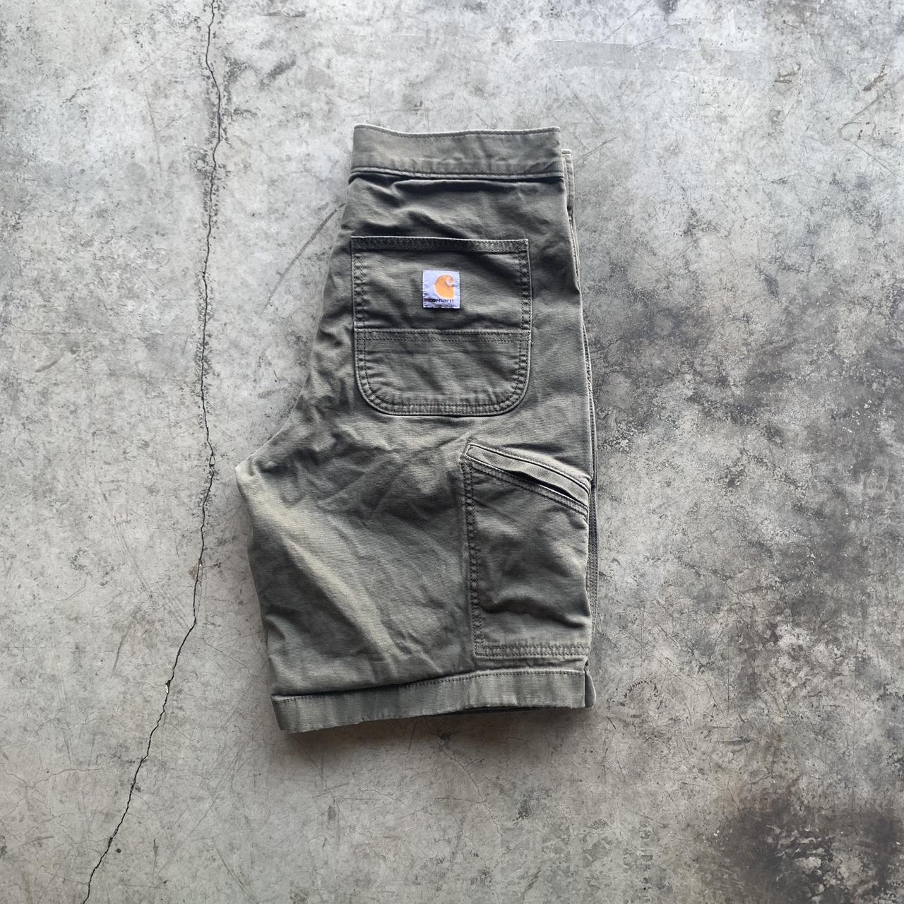 Vintage Carhartt Carpenter Shorts Size Depop   P0 