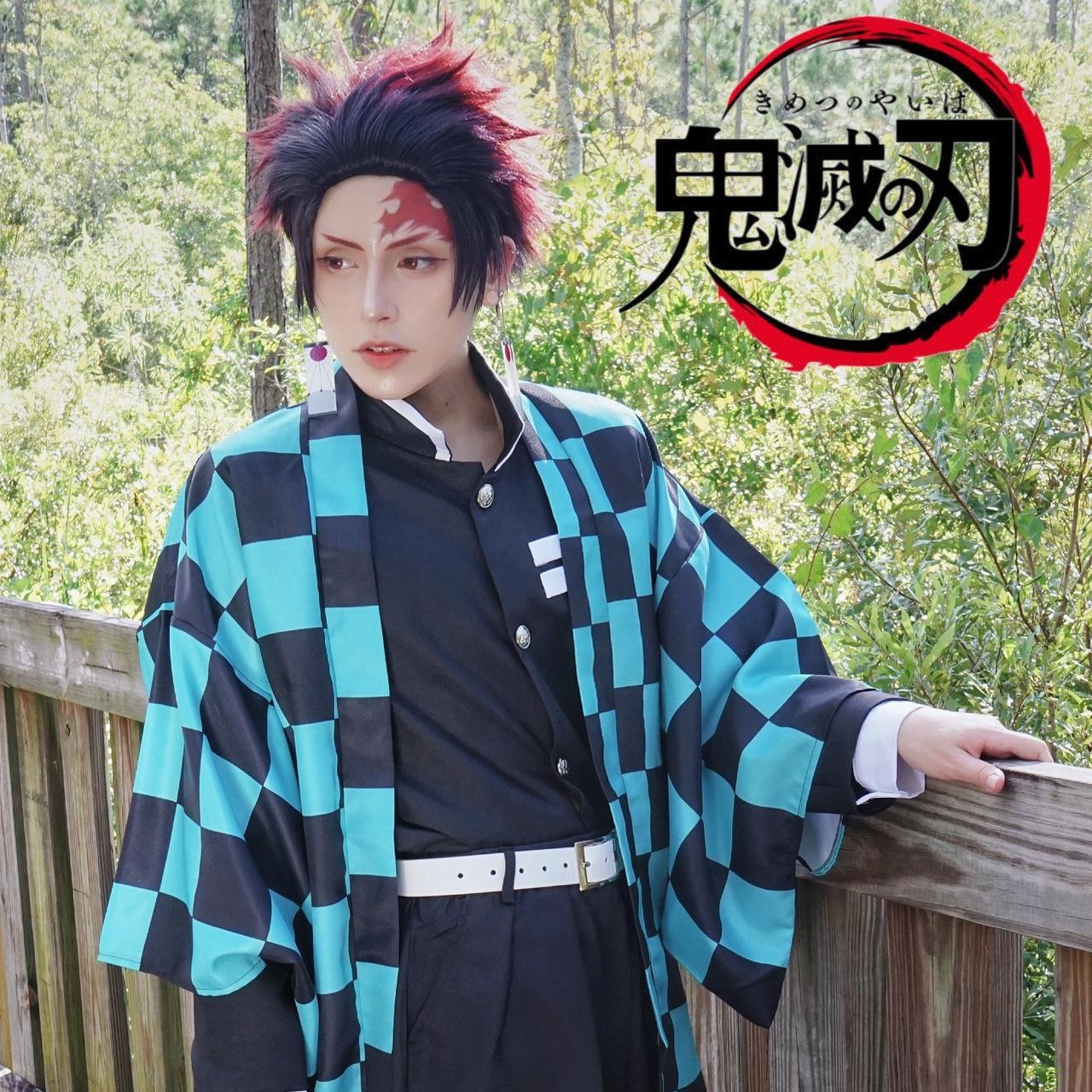 Tanjiro Kamado Demon Slayer: Kimetsu no Yaiba FULL... - Depop