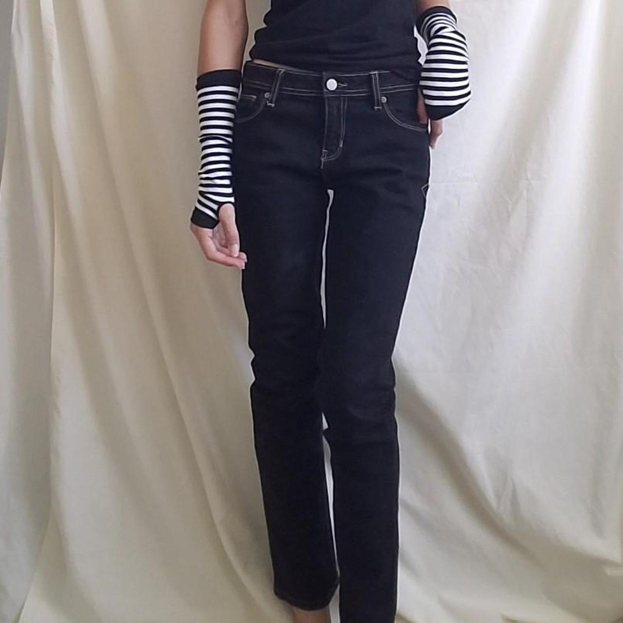 Black Low Rise Skinny Jeans Y2K early 2000s vintage | Depop Black Low Rise Skinny Jeans Y2K early 2000s vintage | Depop