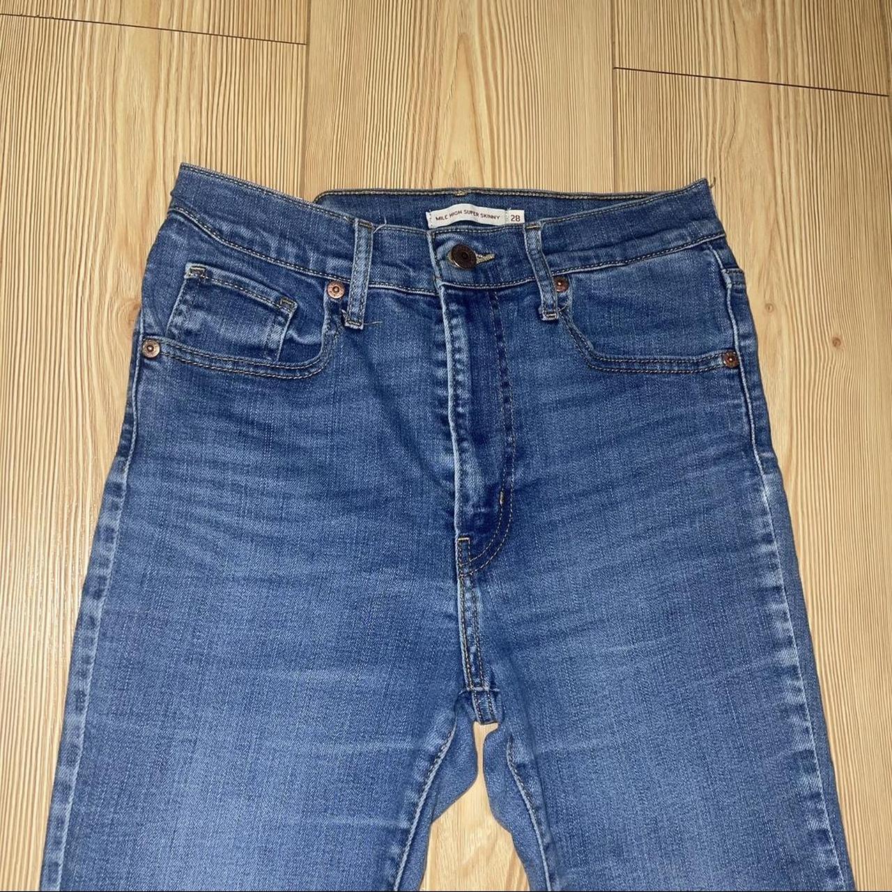 mile high skinny jeans levis