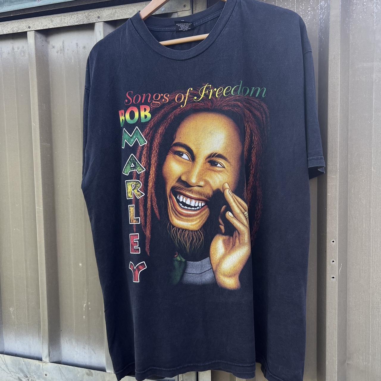 Bootleg Bob Marley tee Nice little fade and... - Depop