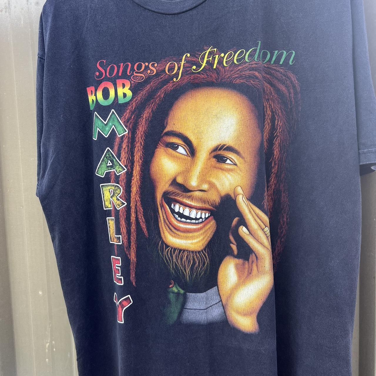 Bootleg Bob Marley tee Nice little fade and... - Depop