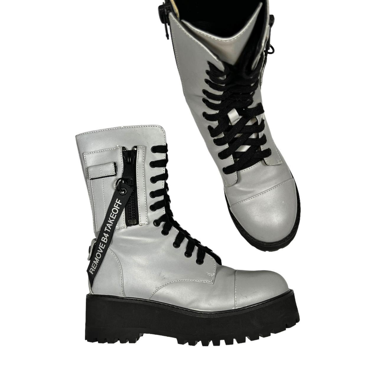 Dolls kill combat 2025 flight boots