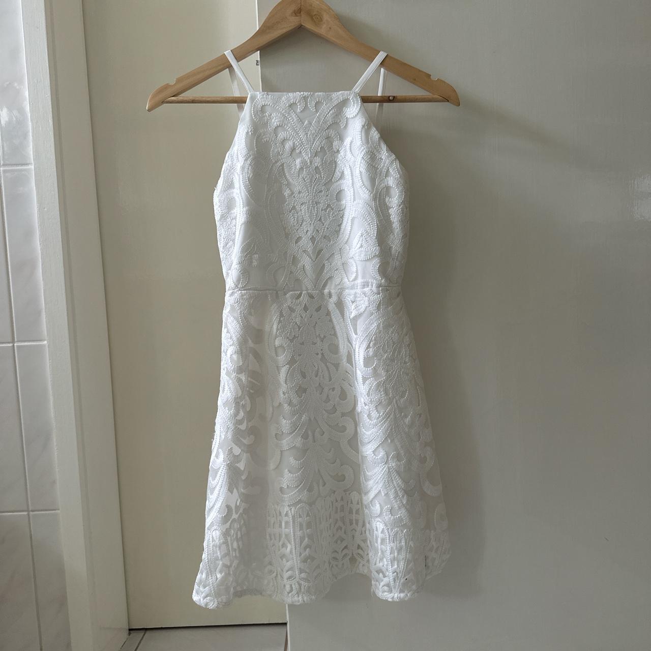 #bardot #junior #white #dress Size: AUS 12 - Depop