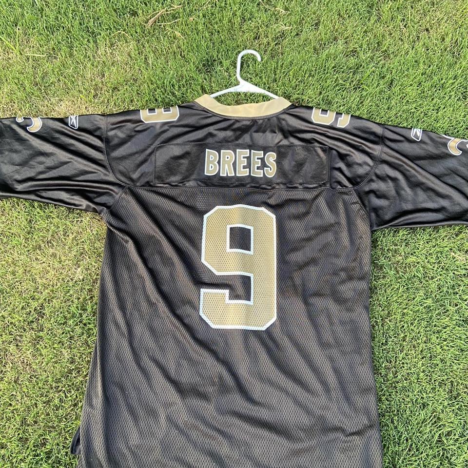 Vintage Reebok Drew Brees jersey Size 48 - Depop