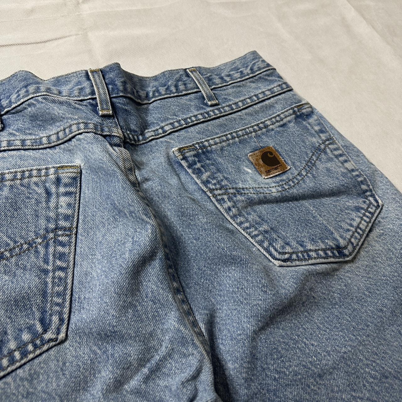 Vintage Reworked Carhartt jorts *Receive 1 free... - Depop