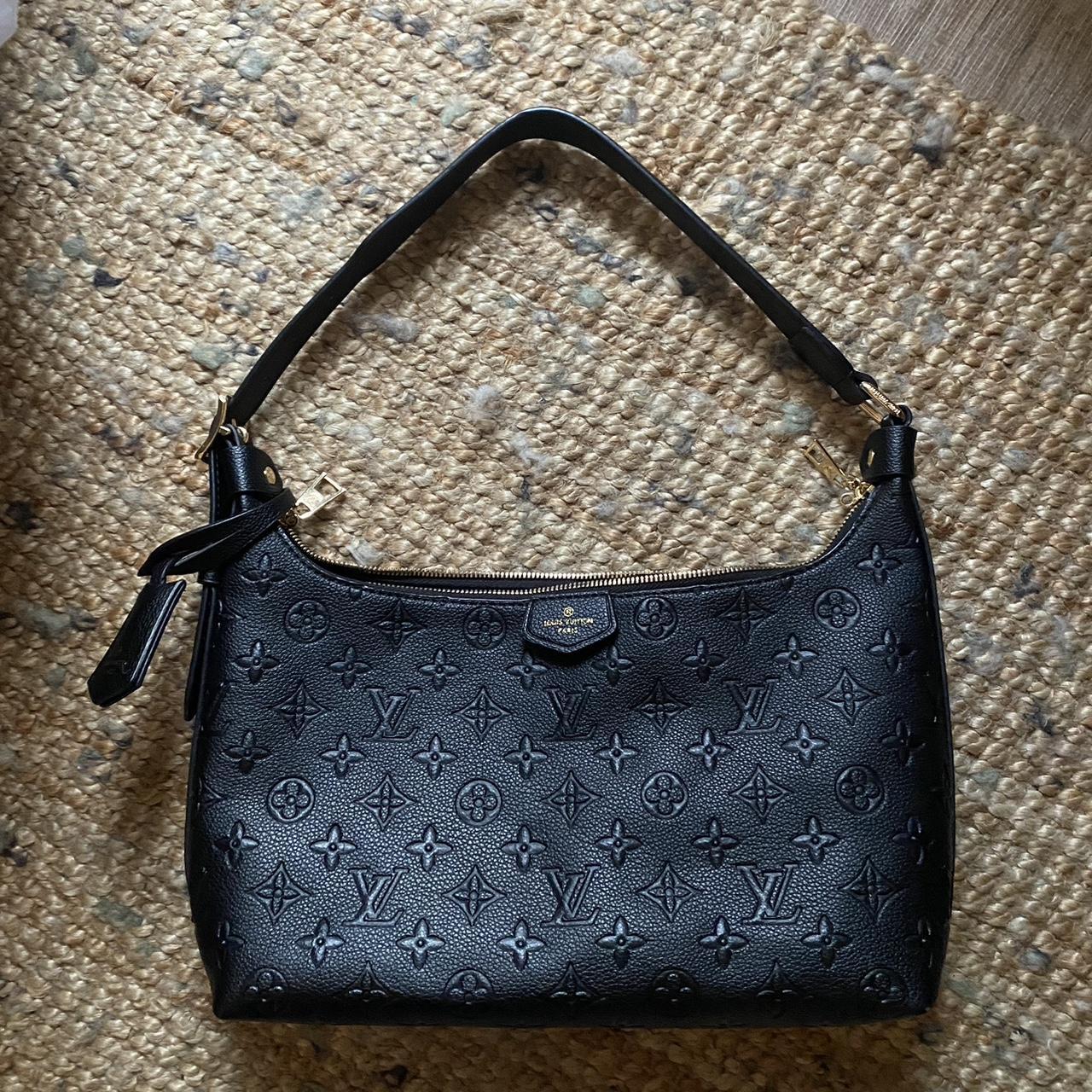 Black Designer Shoulder Bag (not authentic) Depop