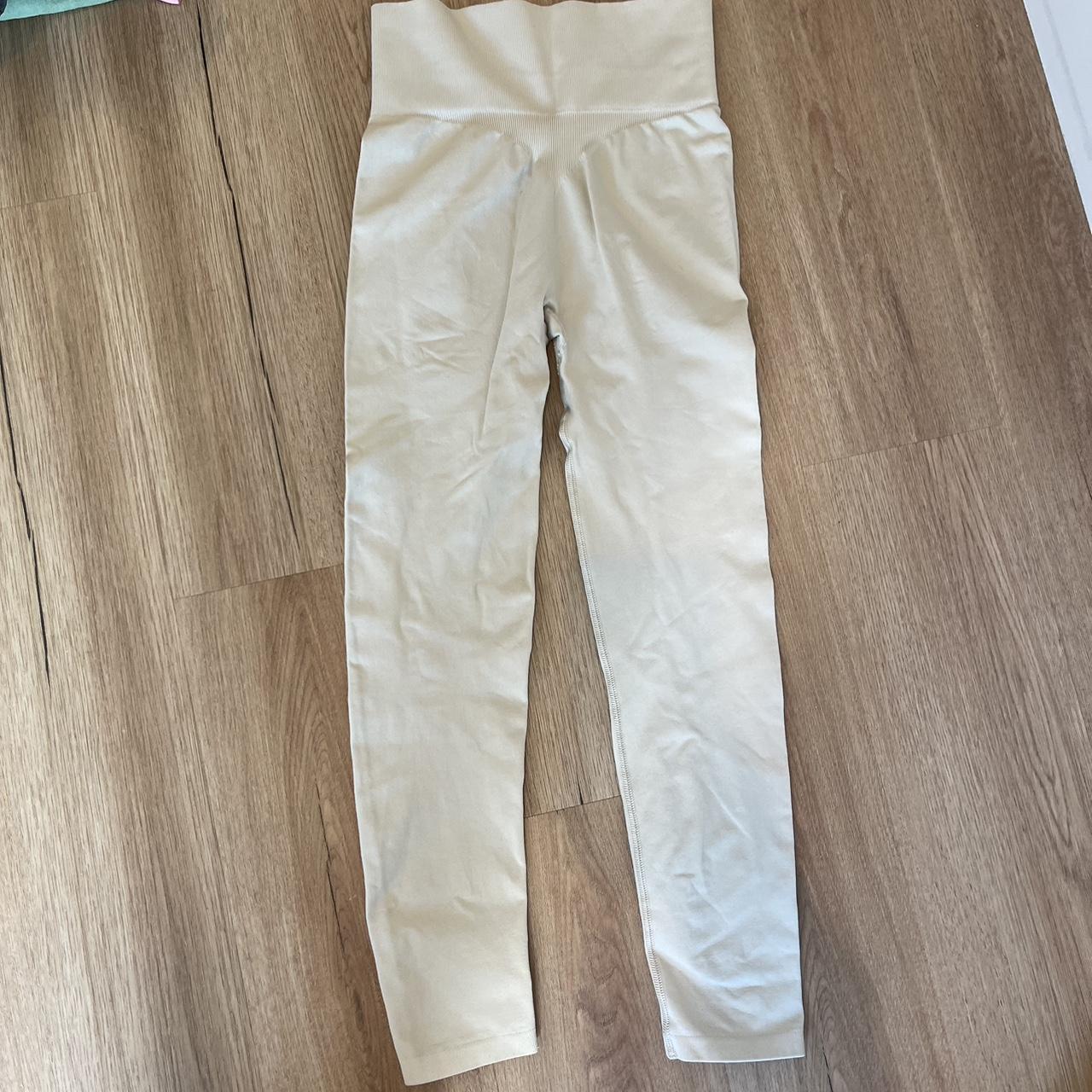 Tala Women's Tan and Cream Leggings (3)