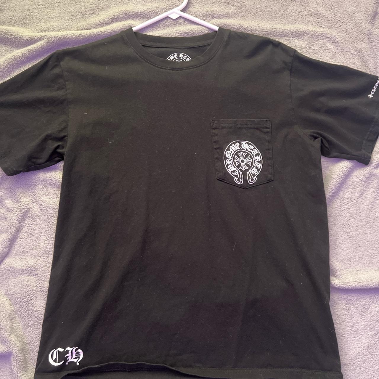 Hand me down Chrome Hearts t shirt, Medium , Used...