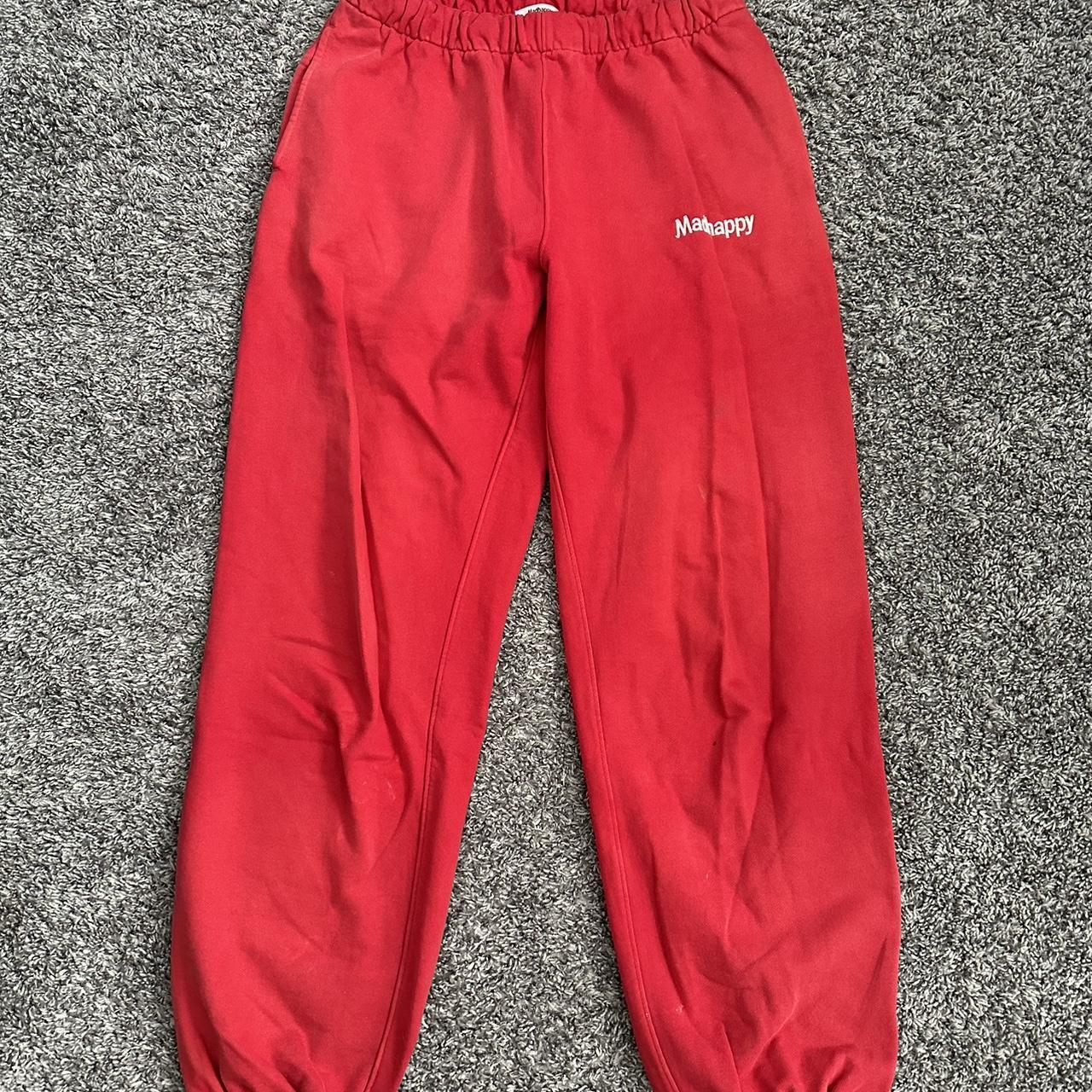 Madhappy Women's Red Joggers-tracksuits | Depop