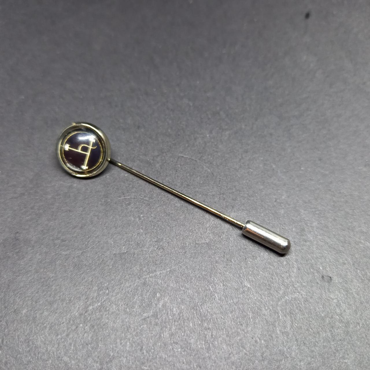 Sigil of lilith symbol 5.5 cm long lapel or tie pin... - Depop