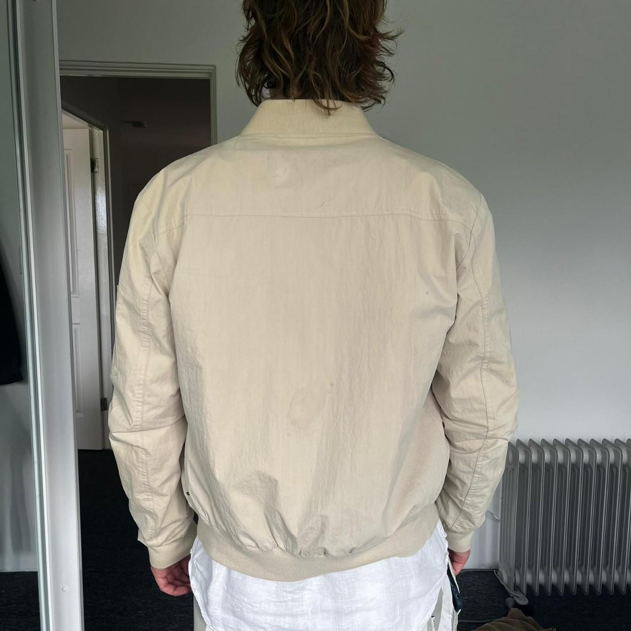 Industrie Men's Cream Jacket Depop