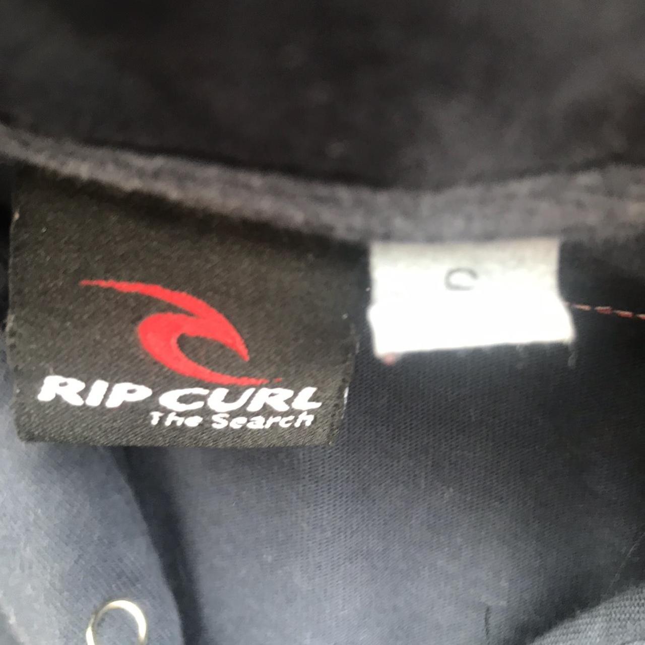 Rip curl long sleeve rugby style jumper Size... - Depop