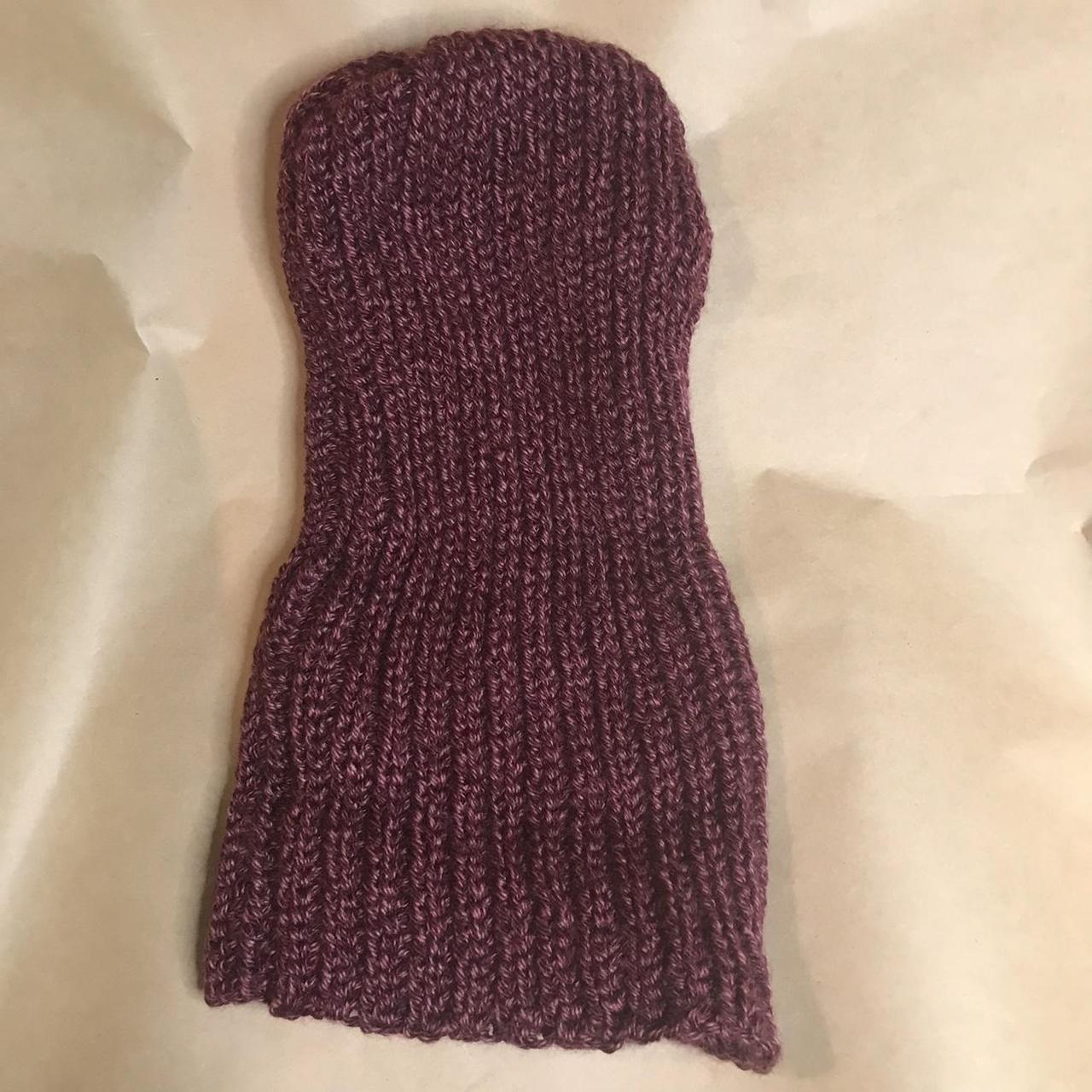 Hand made woolly beanie Beanie great Boysenberry... Depop