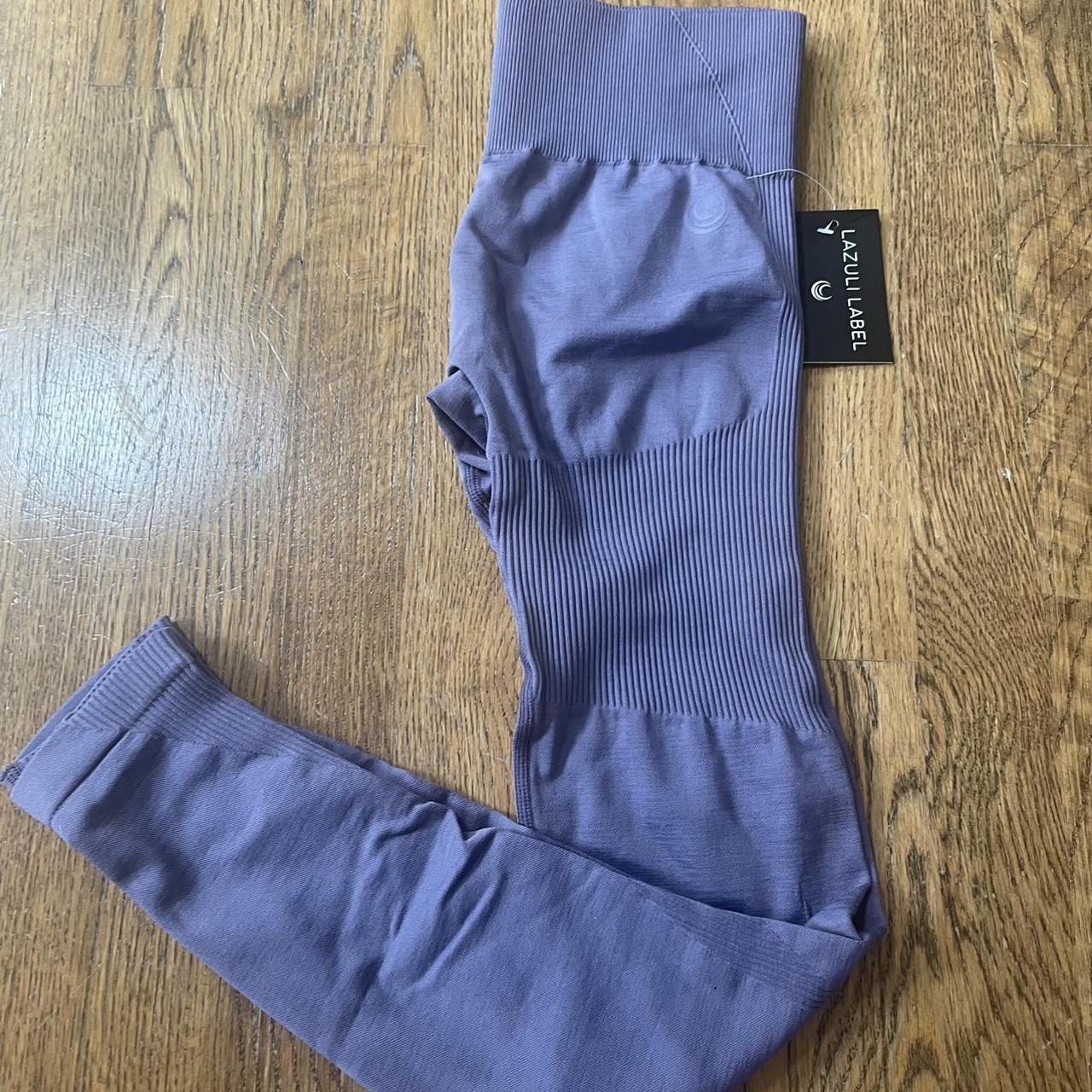 Lazuli Label Purple Seamless Workout Leggings - New