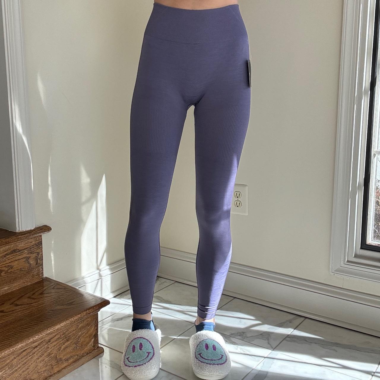 Lazuli Label Purple Seamless Workout Leggings - New - Depop