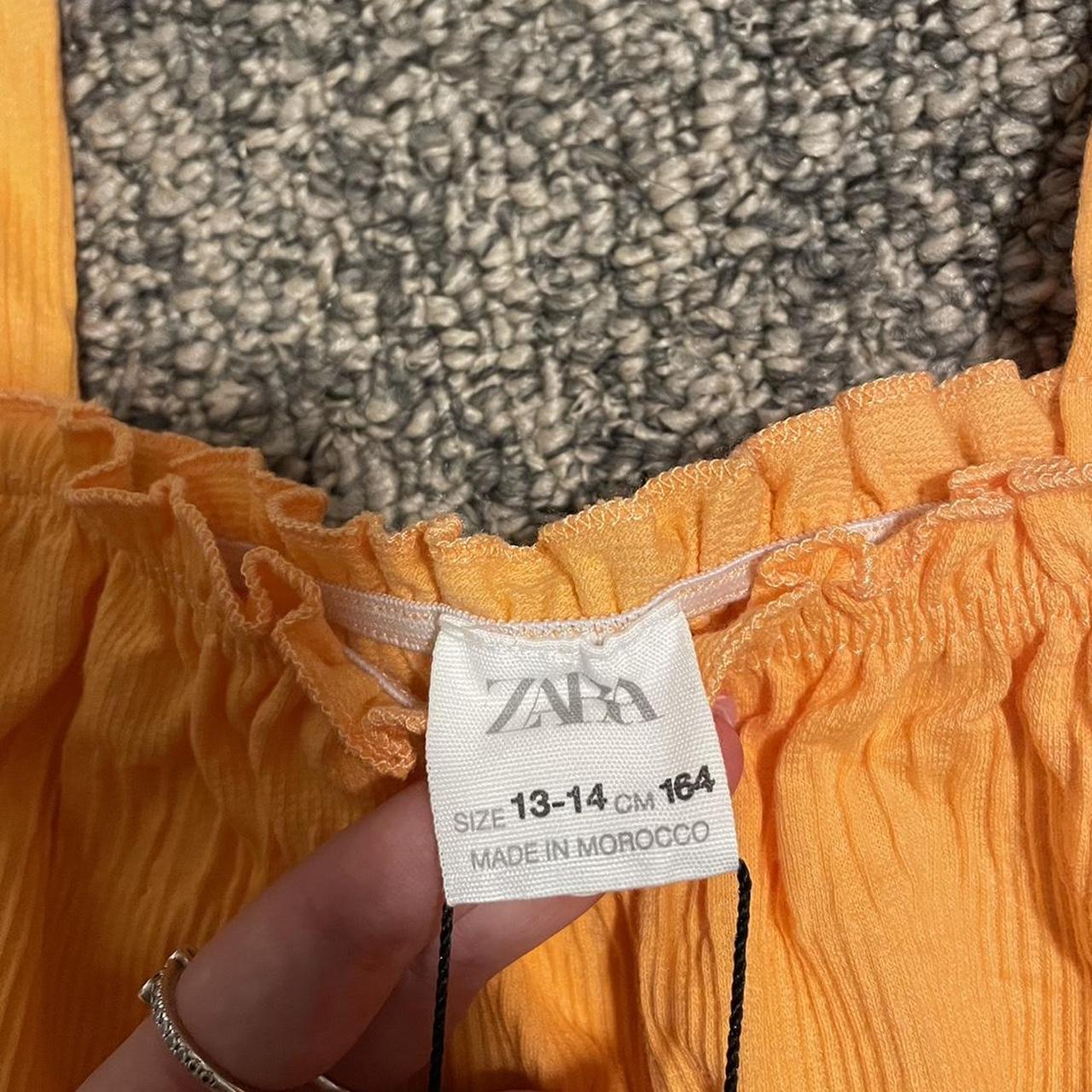 Zara Women's Orange Vest (2)
