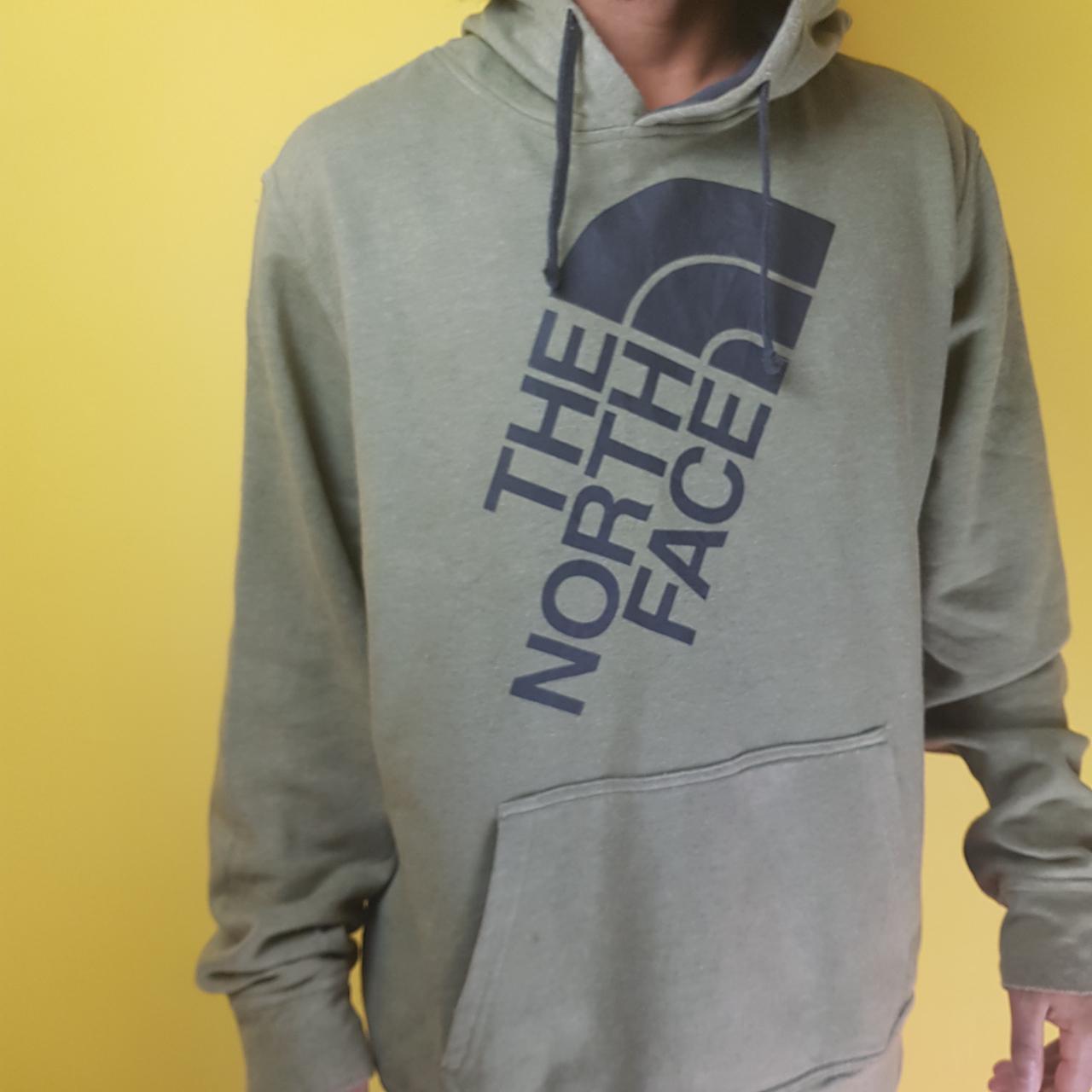North face khaki hoodie Clearance