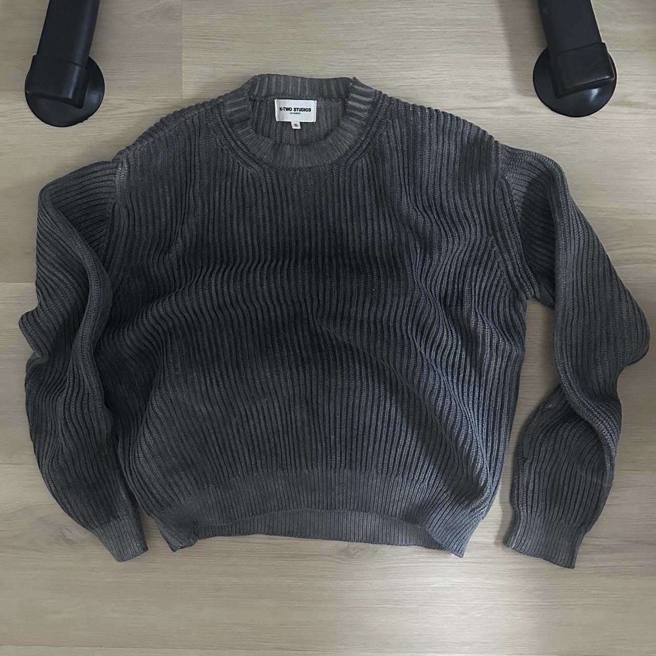 K-two studios dyed fisherman knit in... - Depop