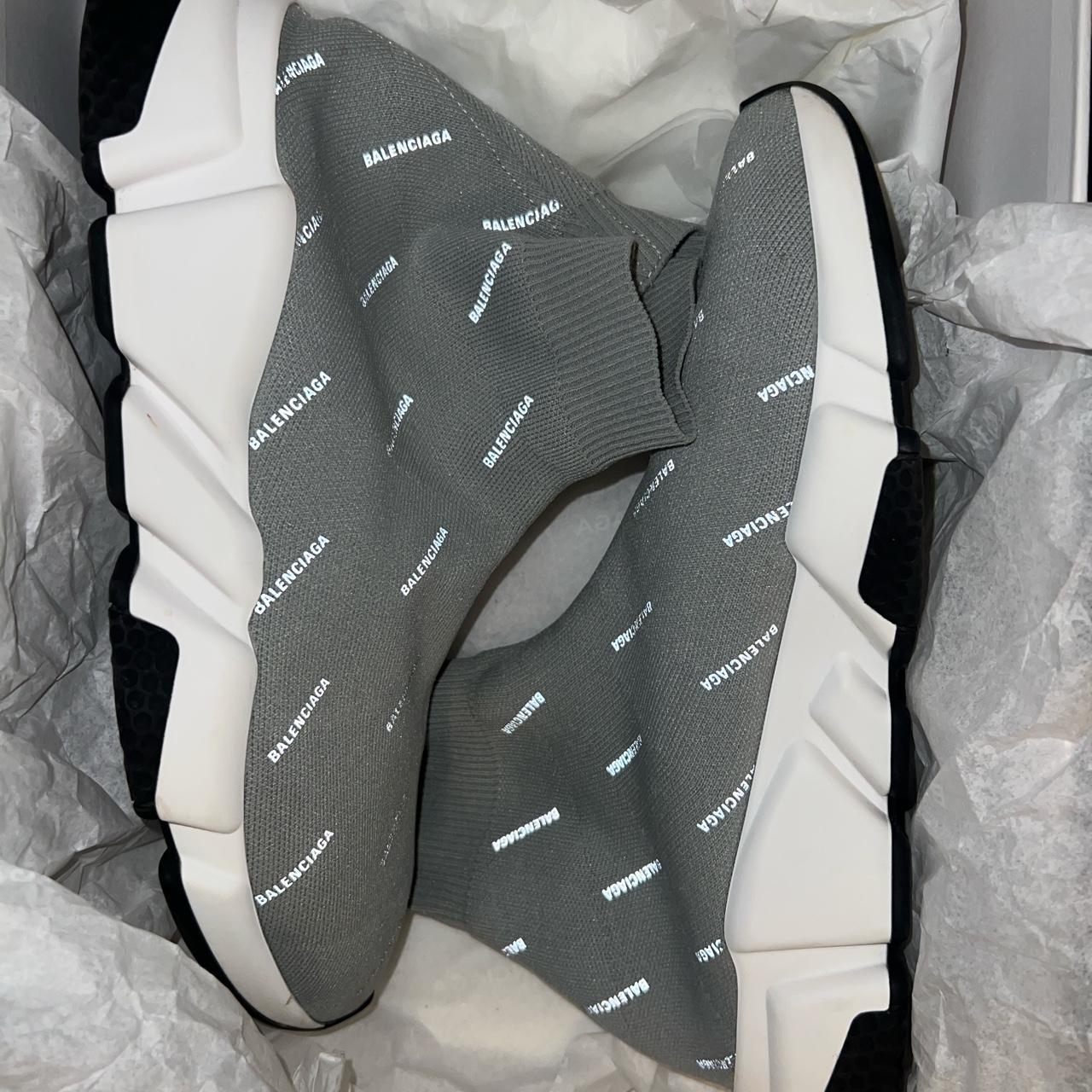 Balenciaga on sale socks grey